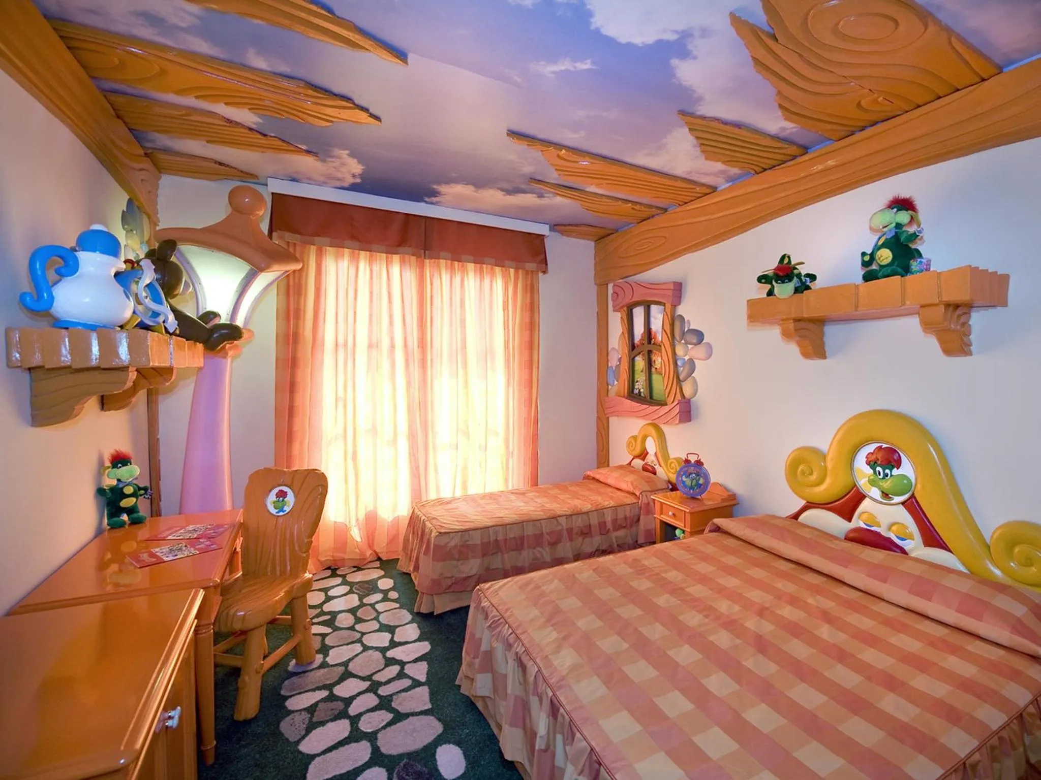 Photo of the whole room, Bed in Gardaland Hotel
