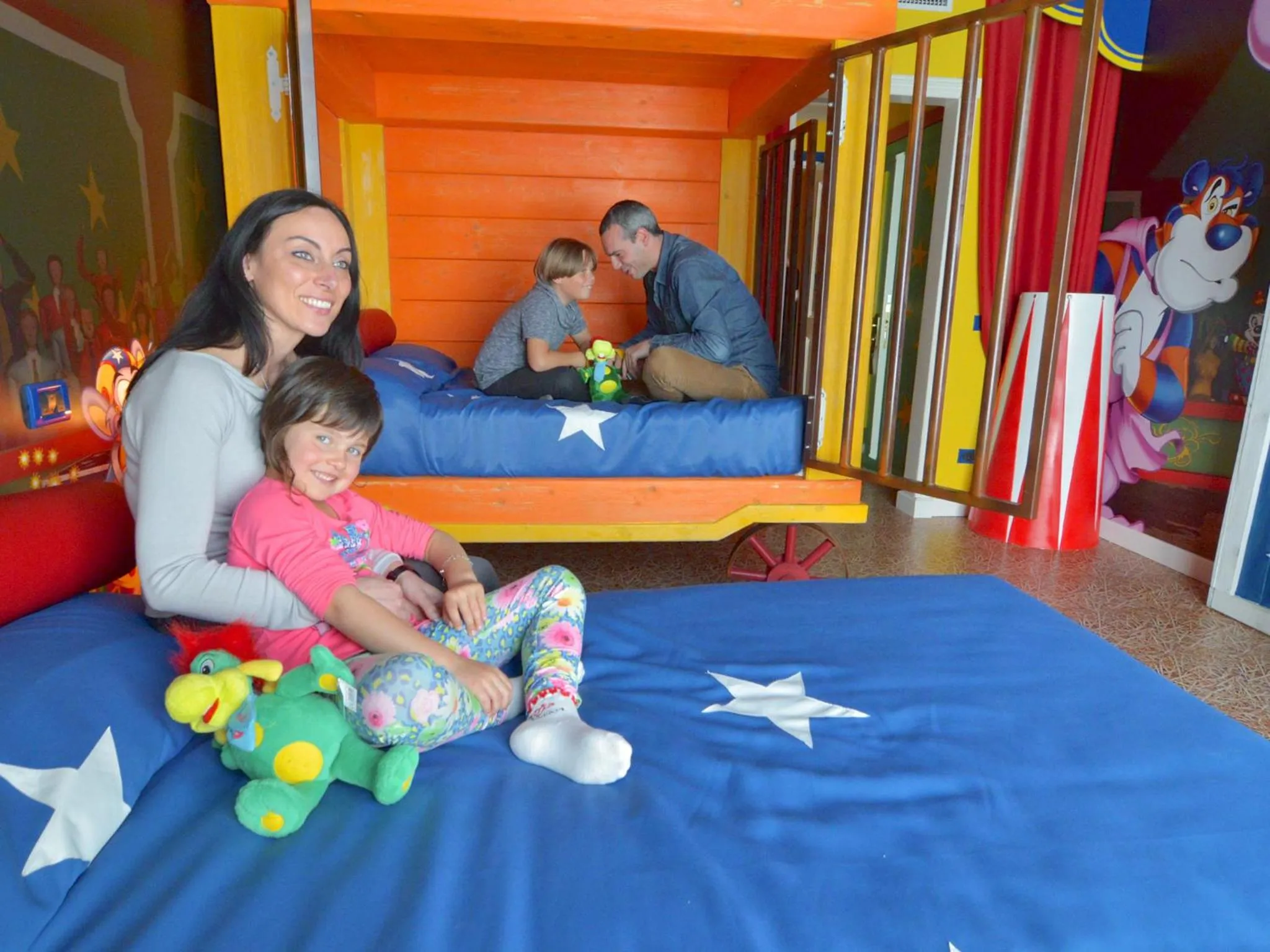 People in Gardaland Hotel