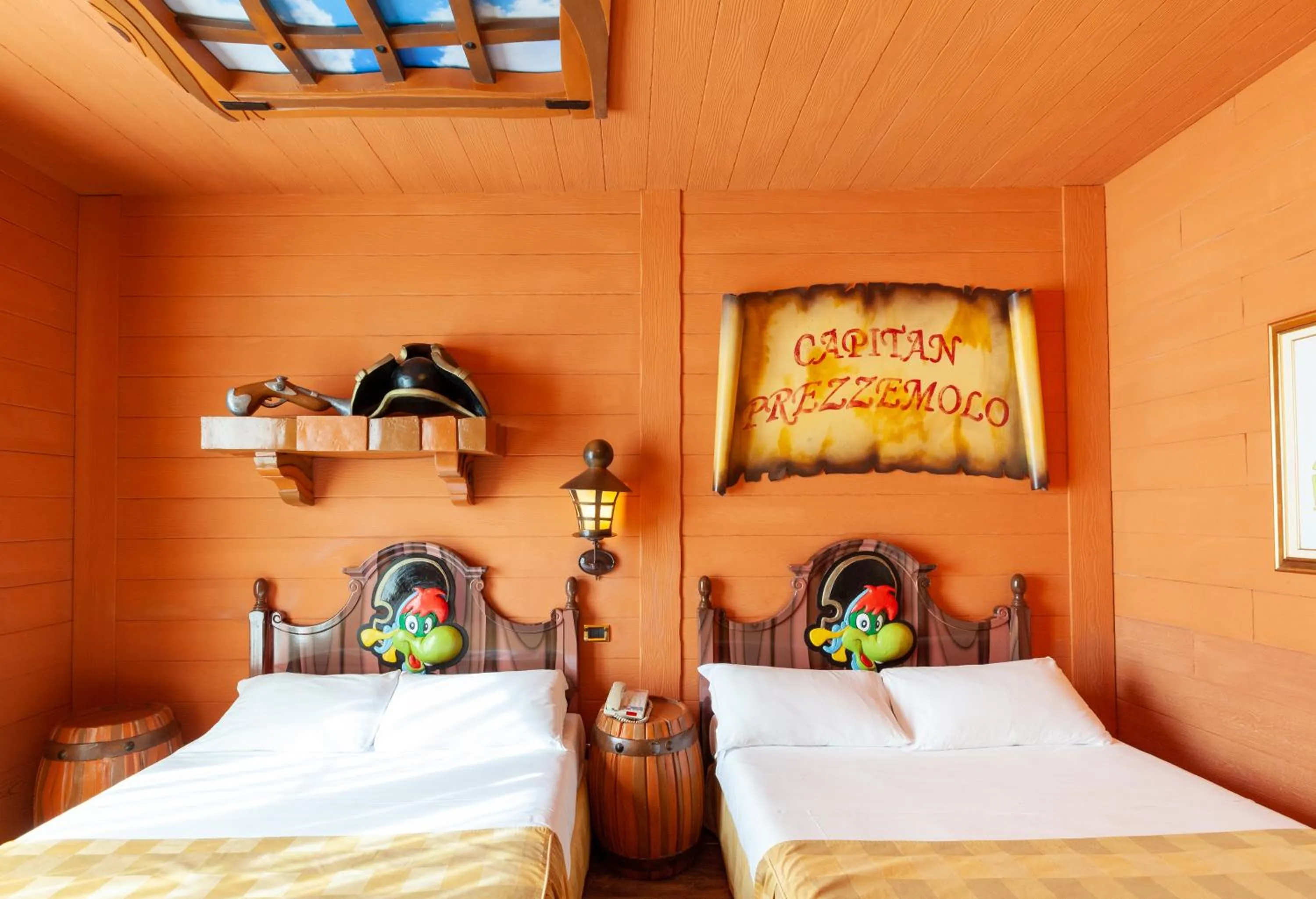 Bed in Gardaland Hotel