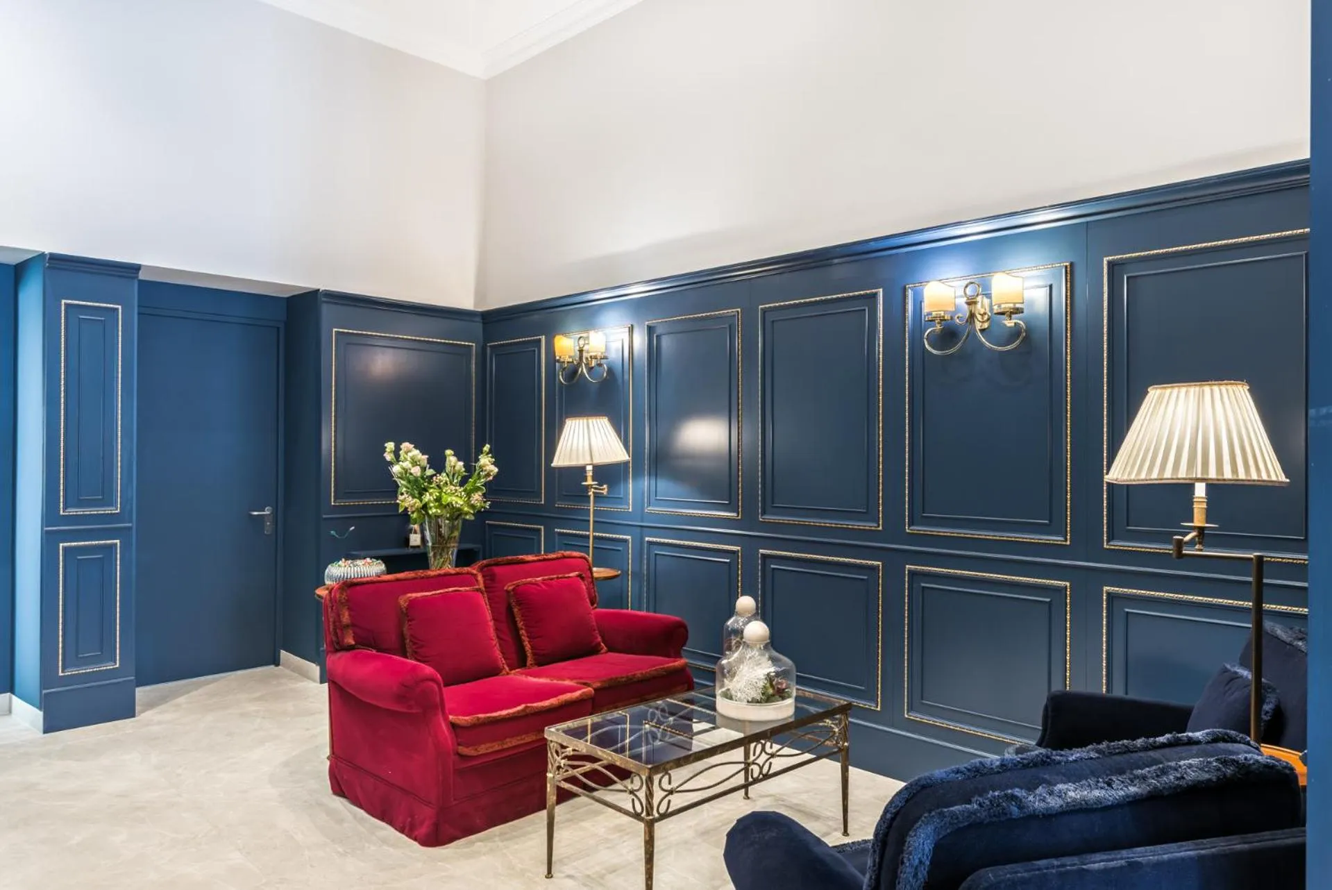 Lobby or reception in Hotel Firenze e Continentale