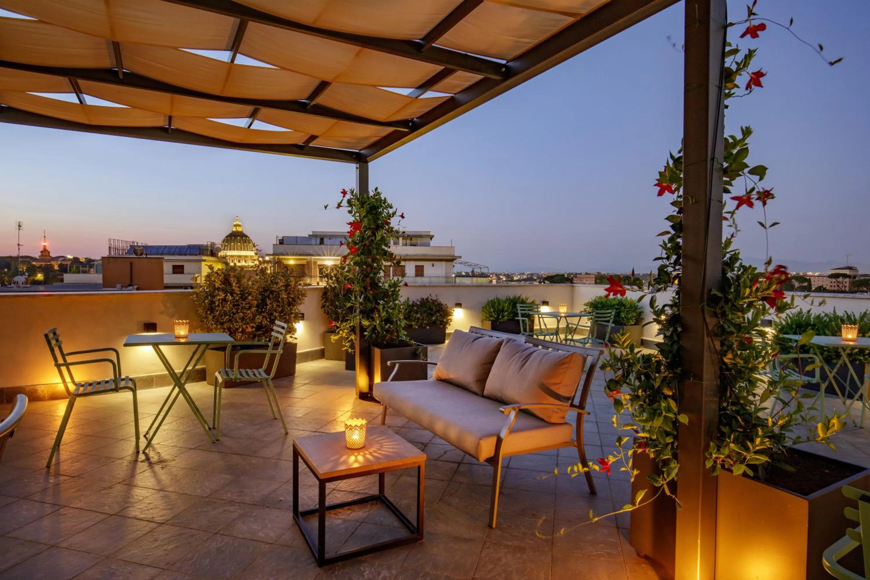 Balcony/Terrace in Hotel Alessandrino