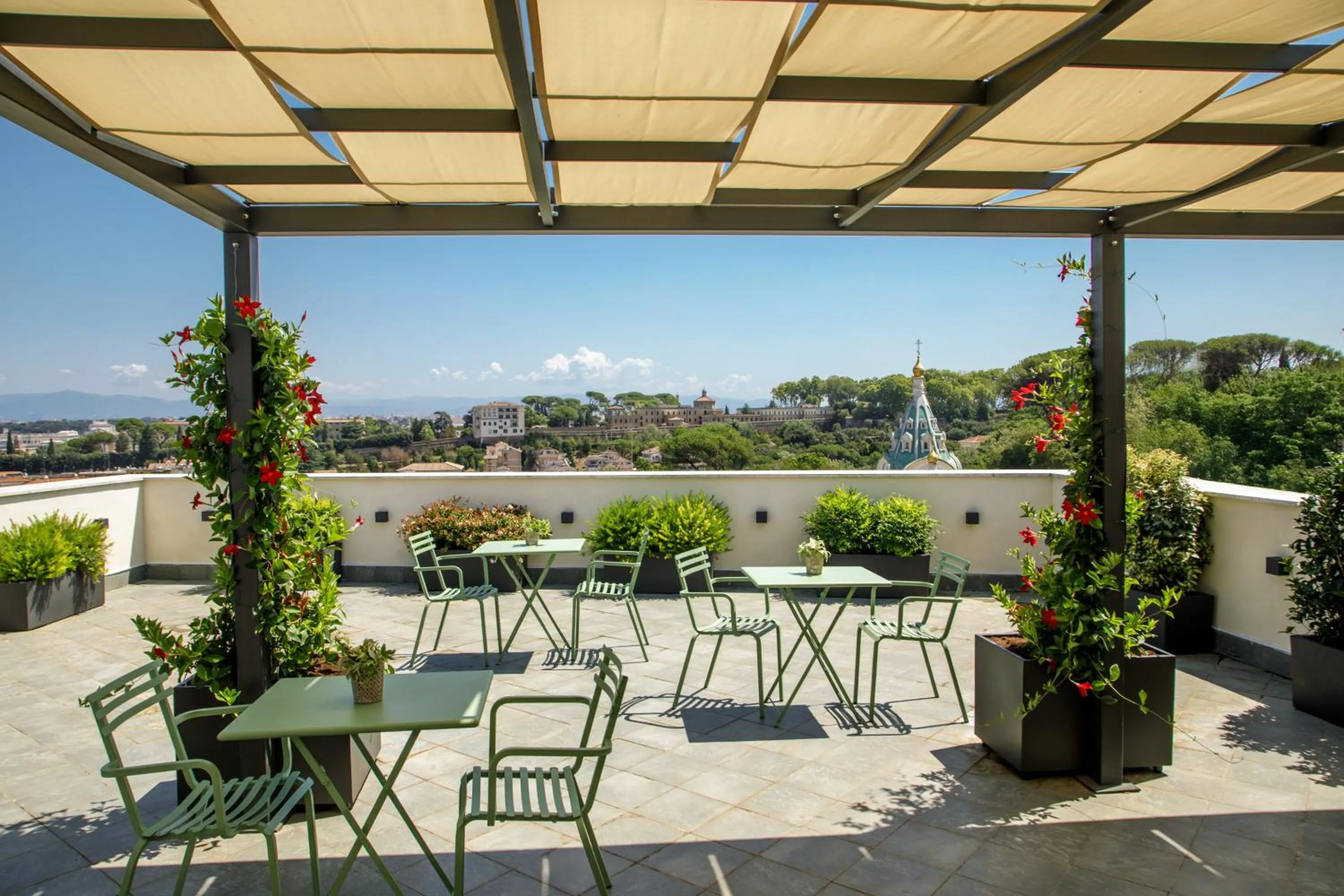 Balcony/Terrace in Hotel Alessandrino