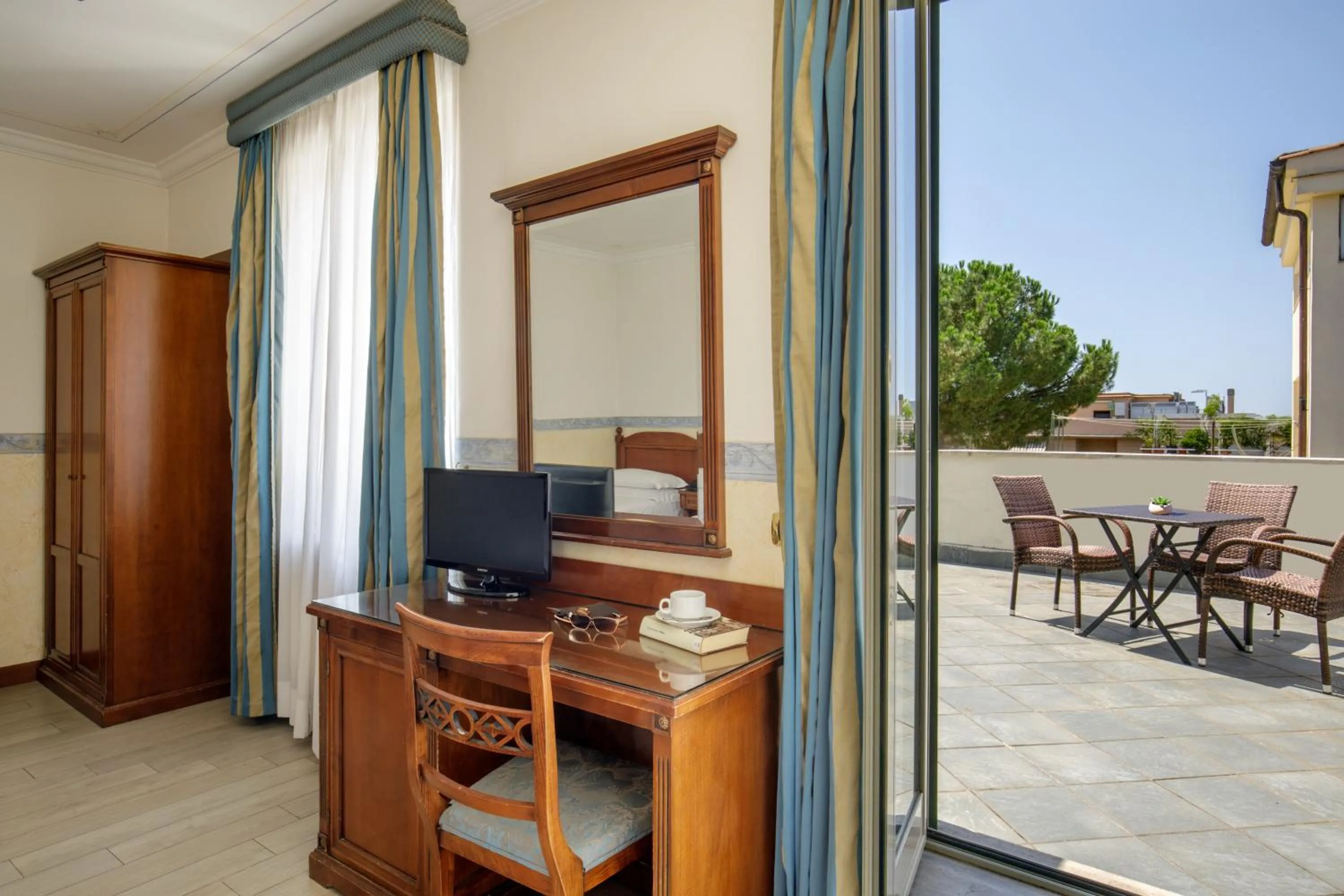 Balcony/Terrace in Hotel Alessandrino