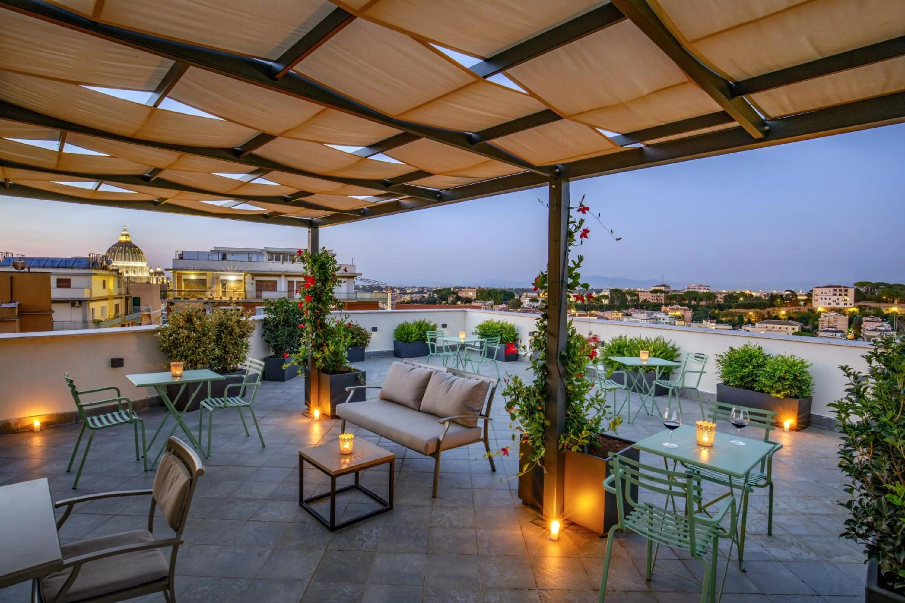 Balcony/Terrace in Hotel Alessandrino