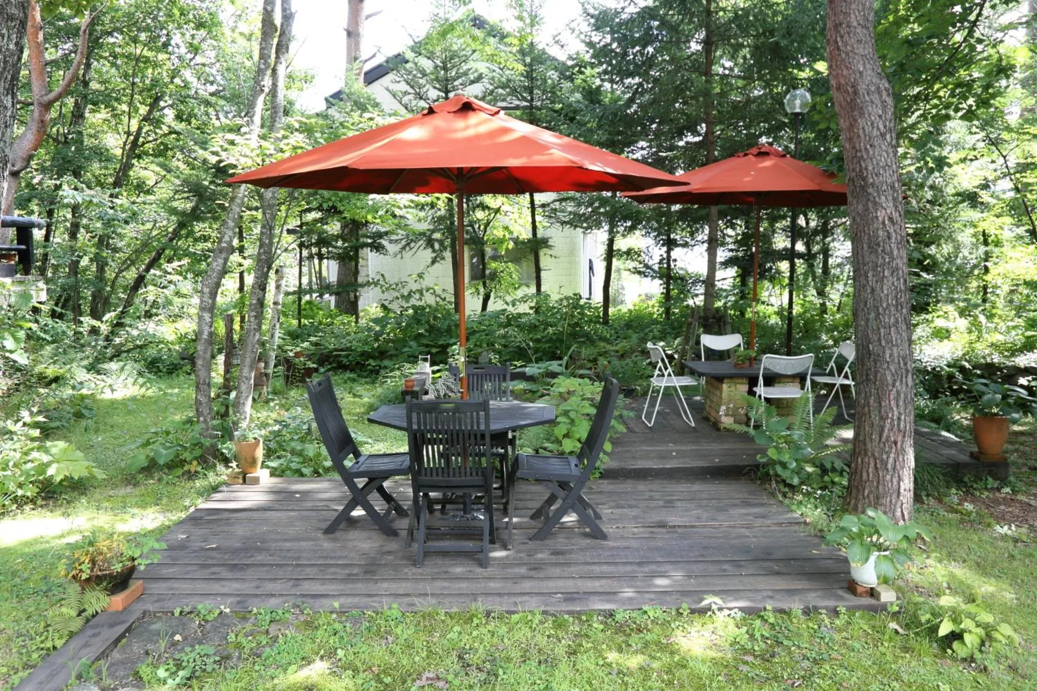 Patio in Pension Belnina