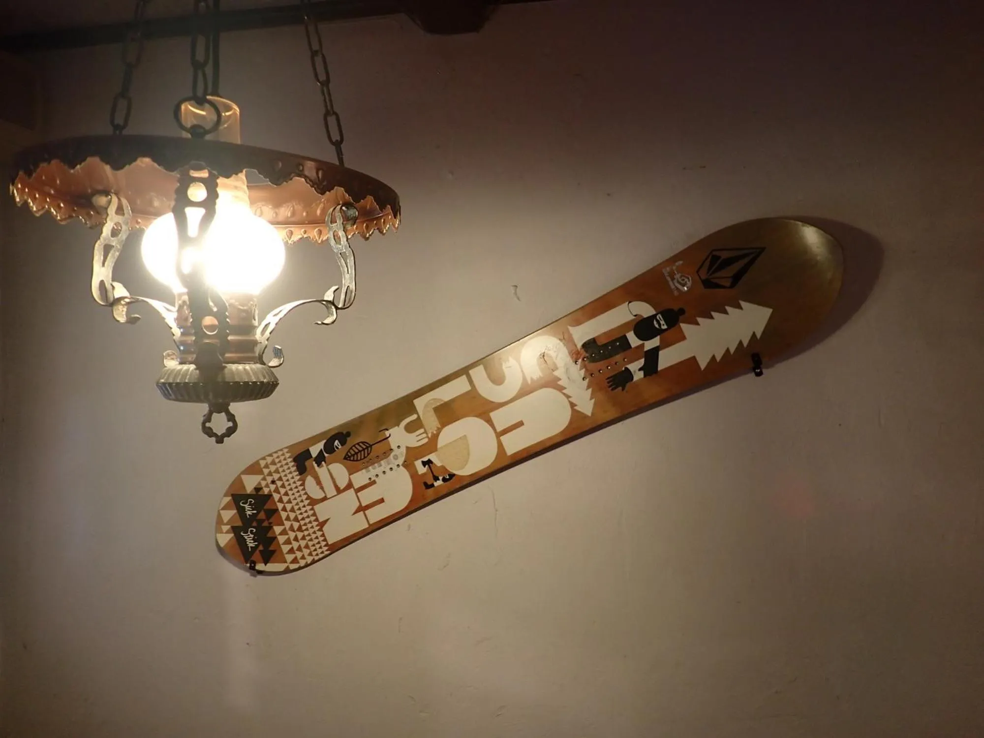 Decorative detail in Pension Belnina