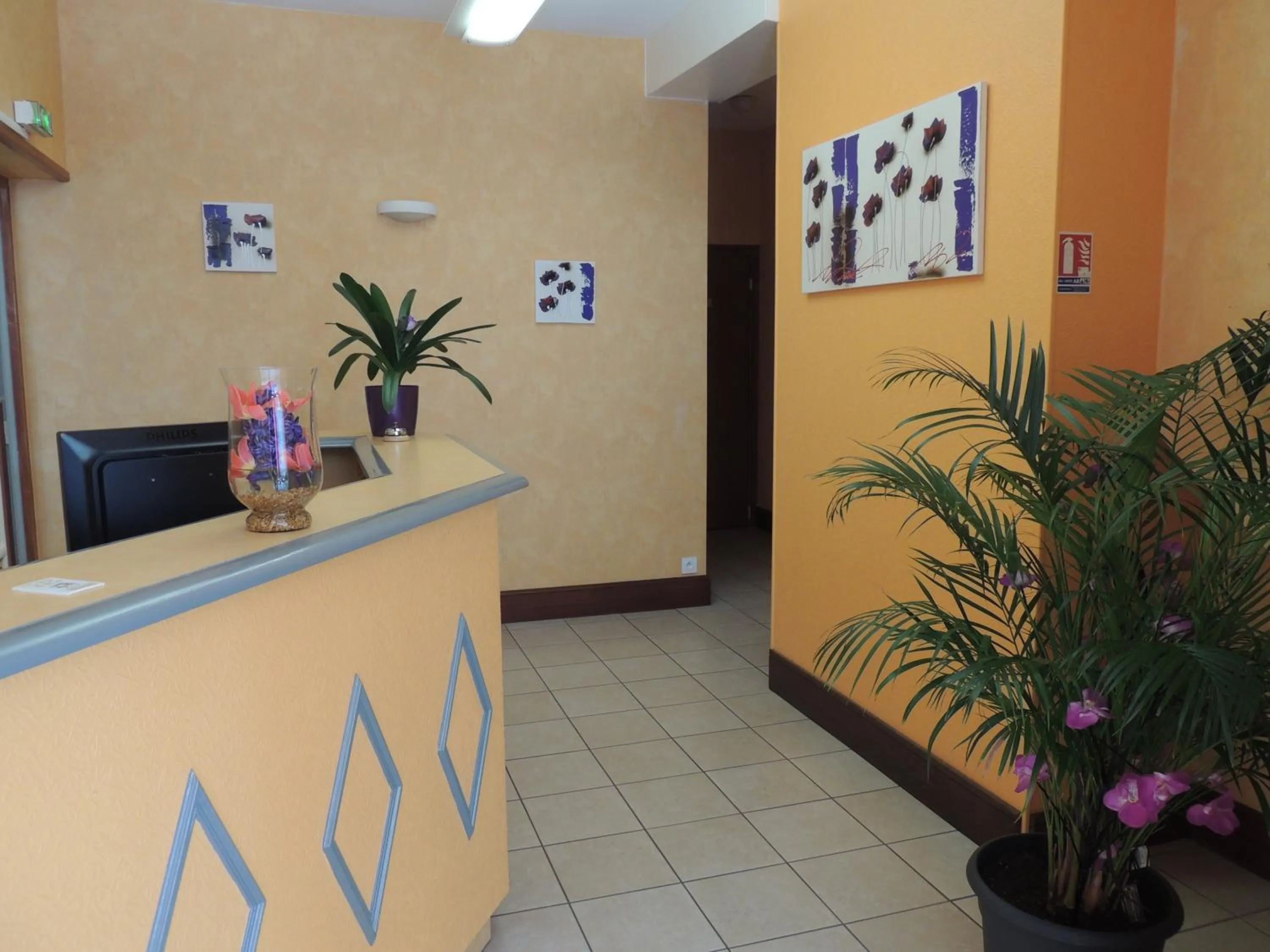 Lobby or reception in Le Gue de Genes