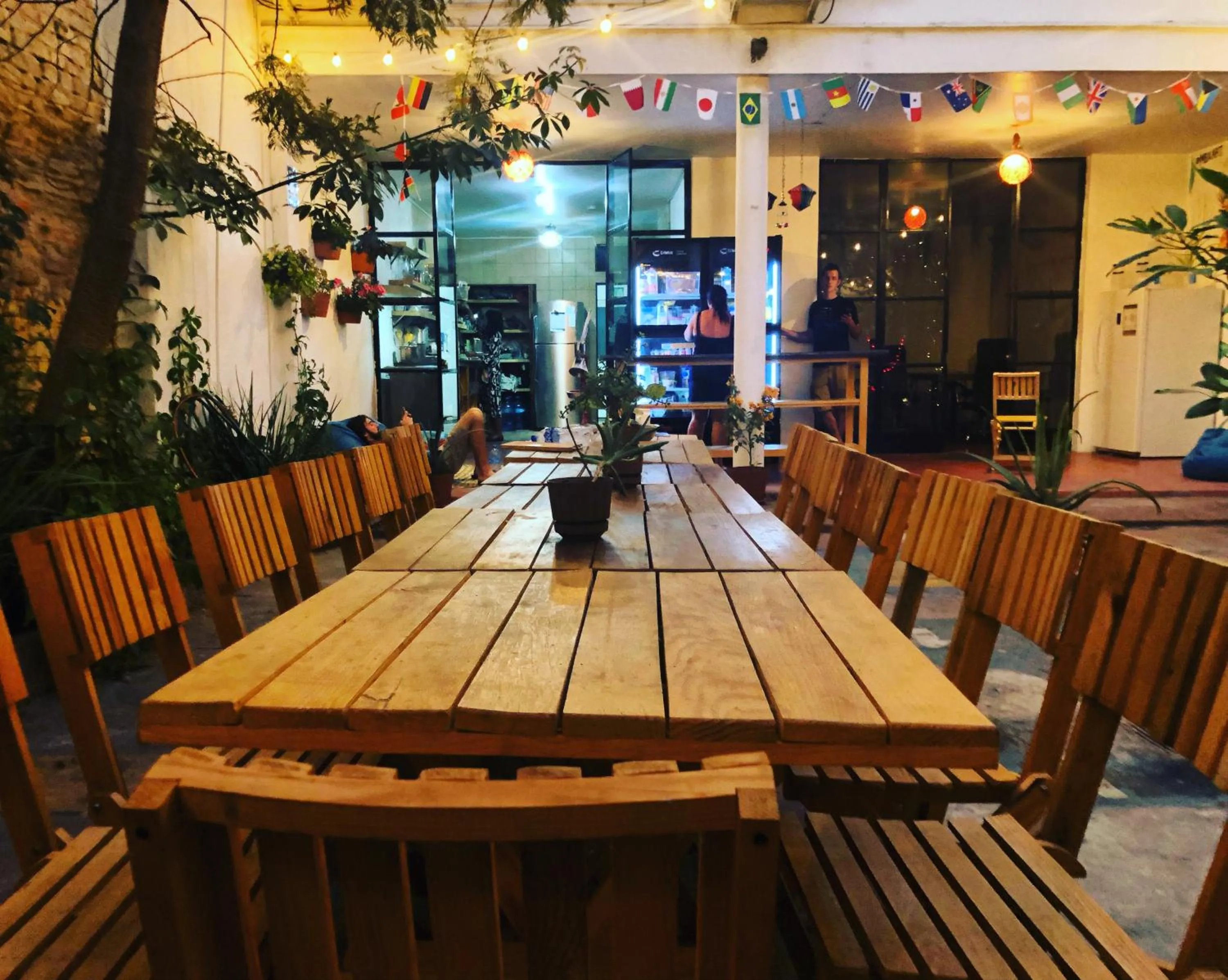 Garden in Leveli Coliving