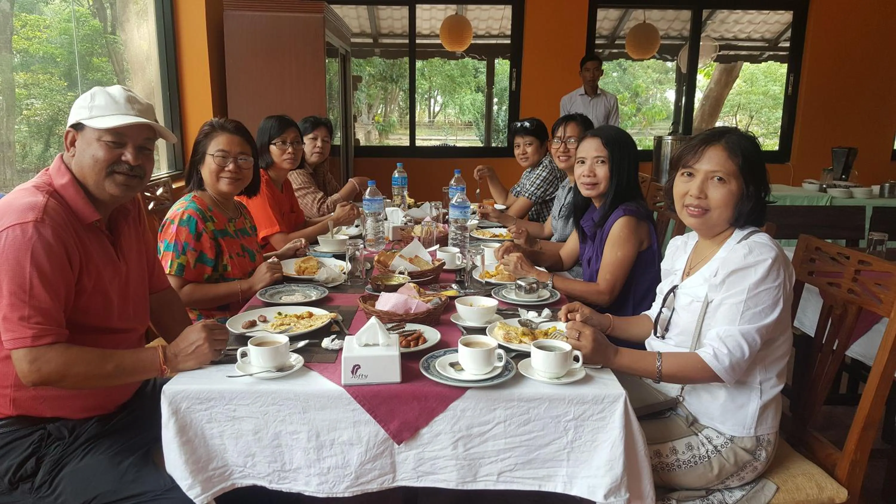 Restaurant/places to eat in Lumbini Buddha Garden Resort