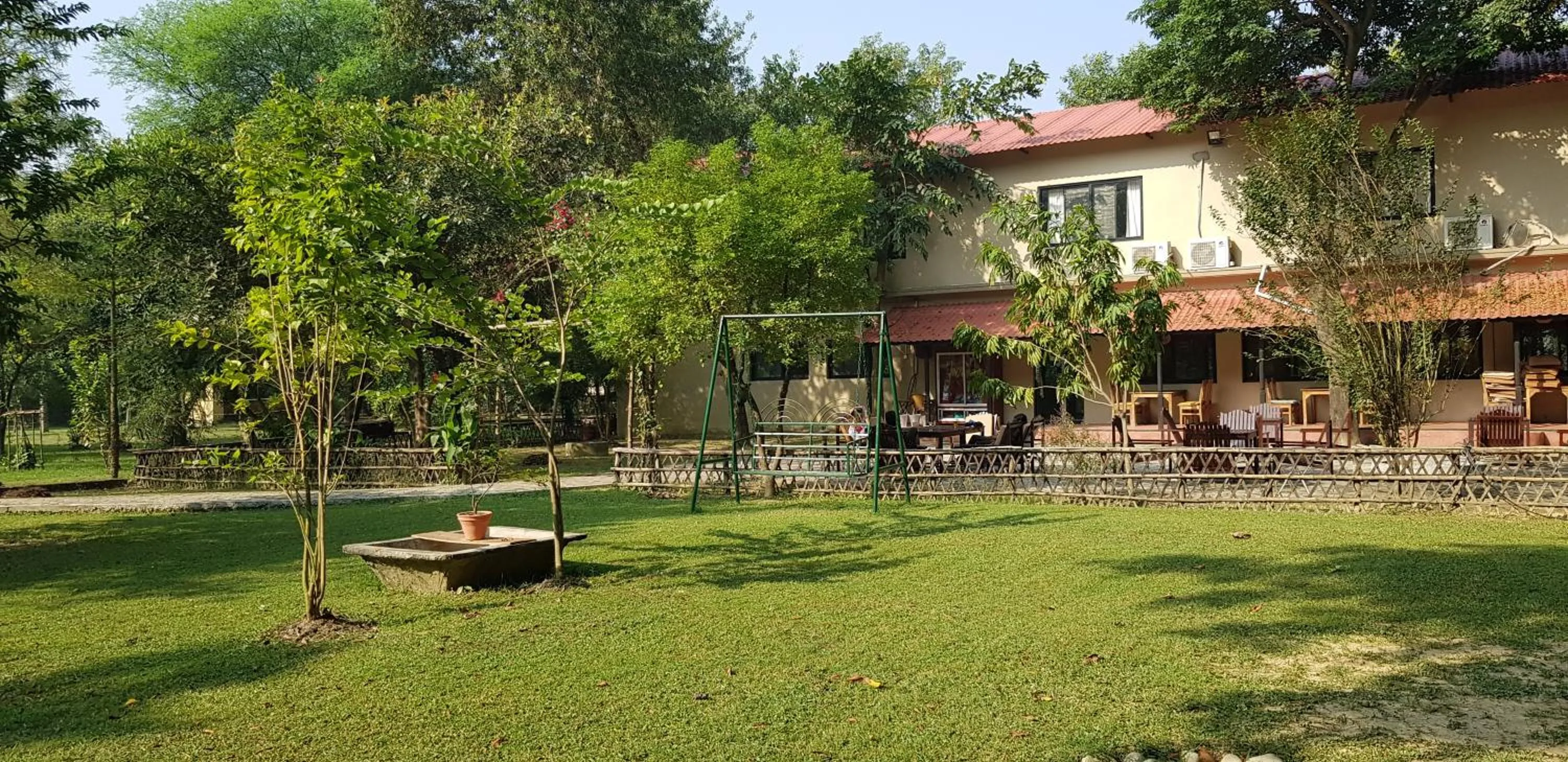 Dining area in Lumbini Buddha Garden Resort
