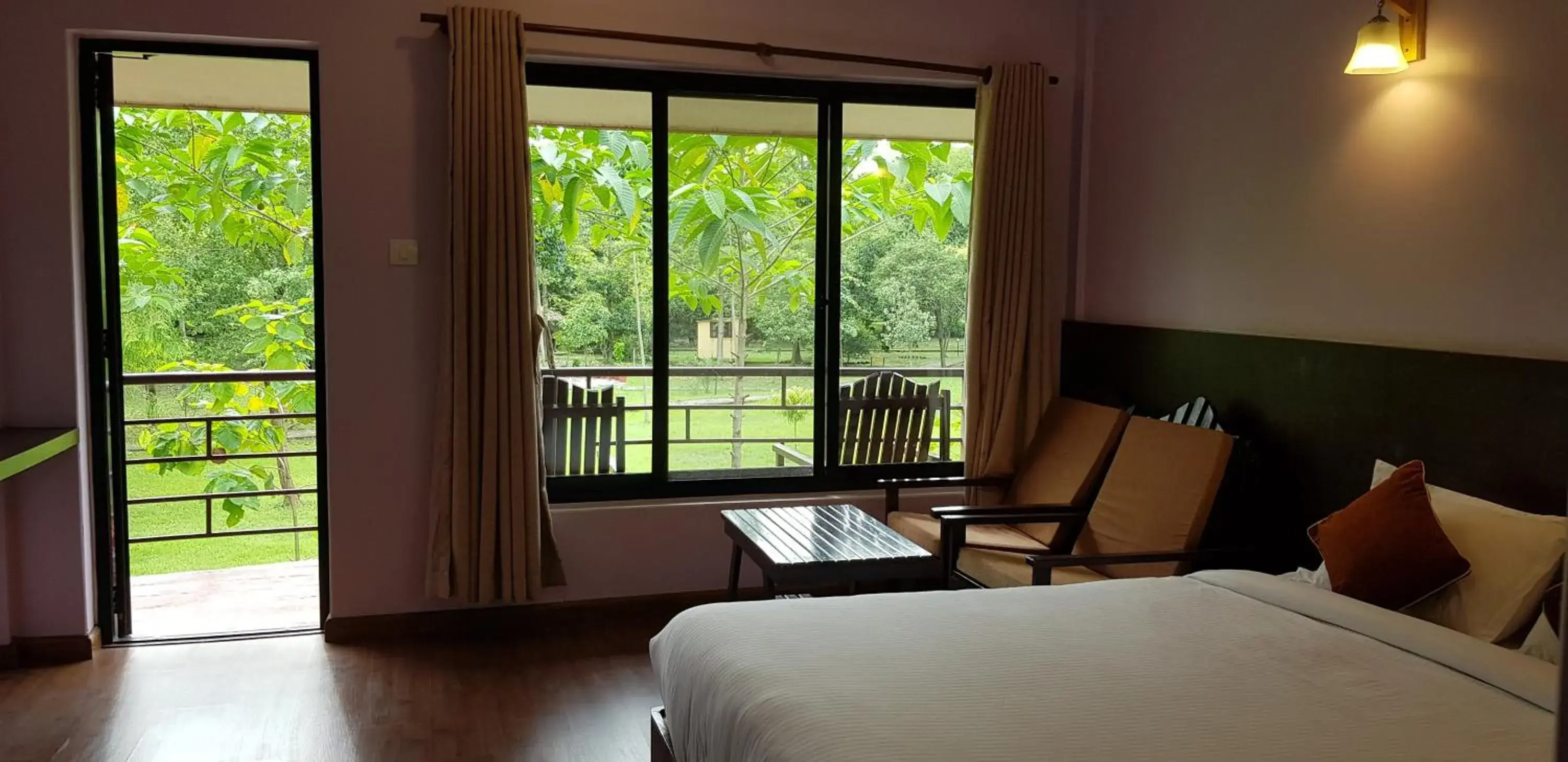 Deluxe Double or Twin Room in Lumbini Buddha Garden Resort Deluxe Double or Twin Room in Lumbini Buddha Garden Resort