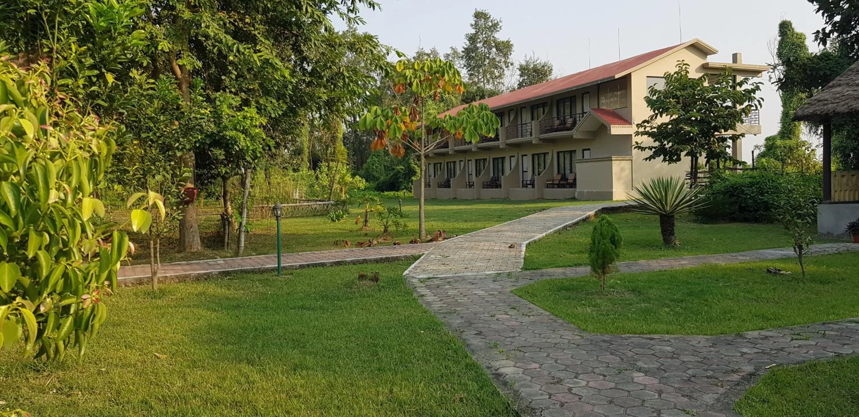 Property building in Lumbini Buddha Garden Resort