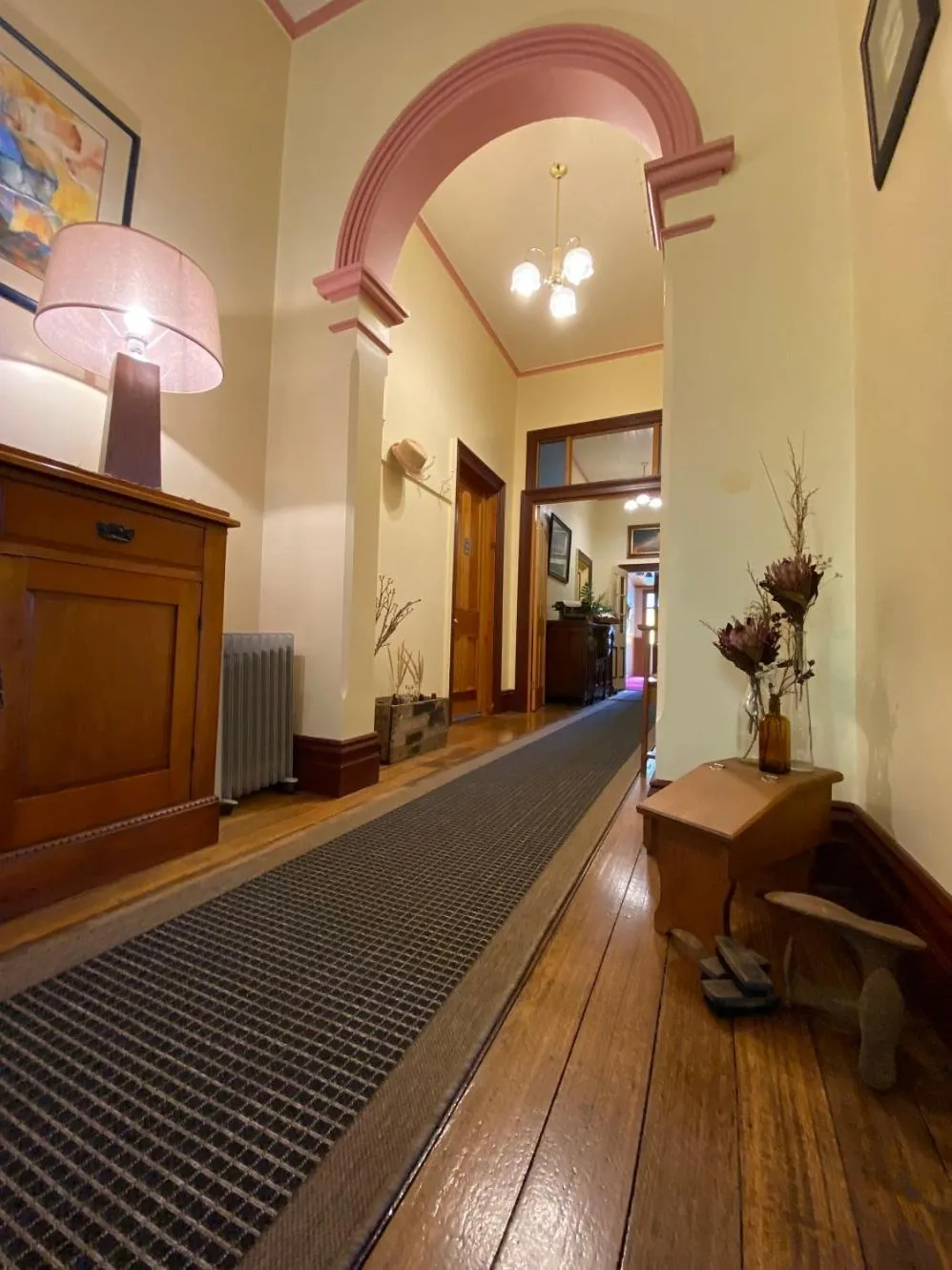 Lobby or reception in Hanlon Guest House