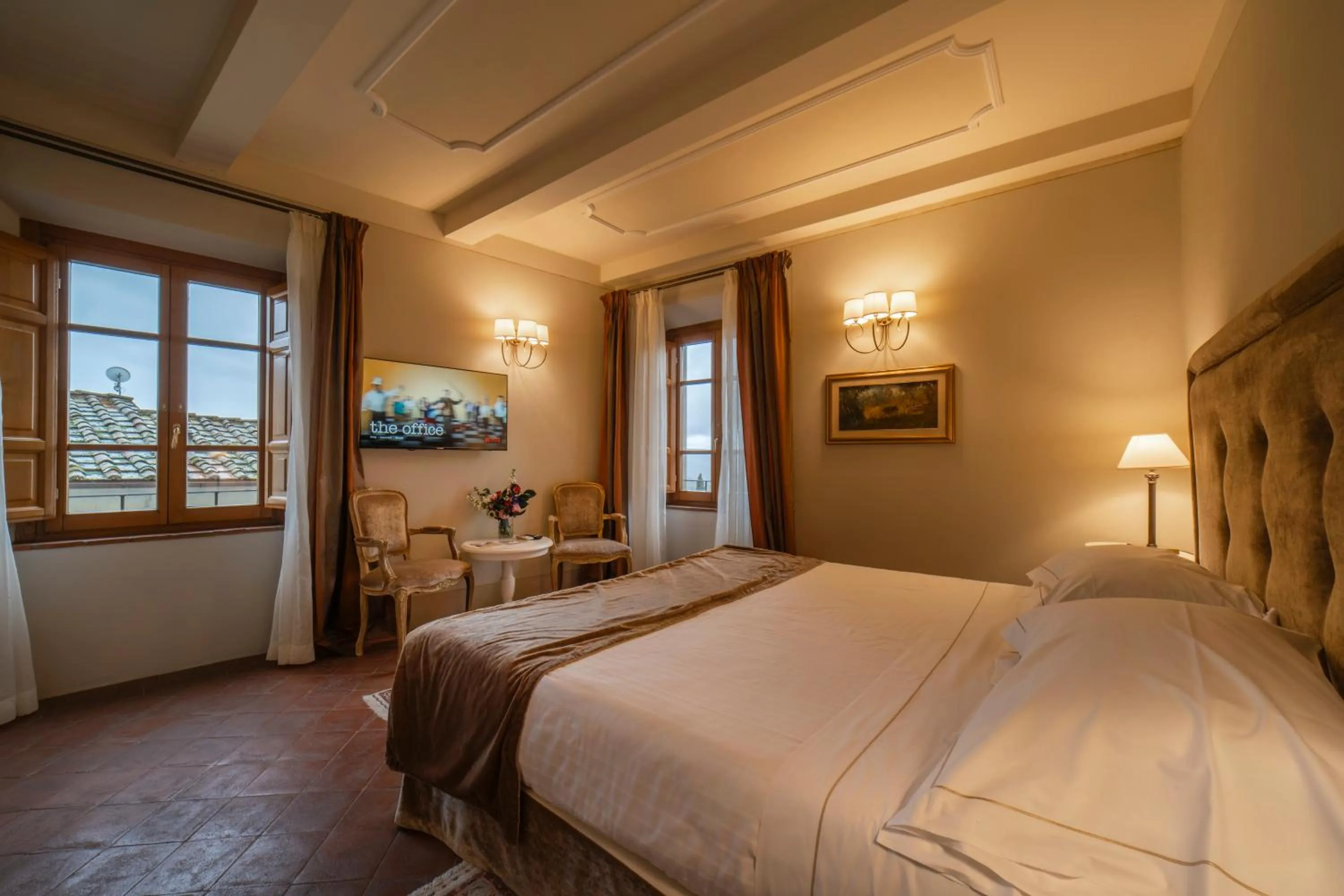 Bedroom, Bed in Hotel Palazzo San Niccolò & Spa