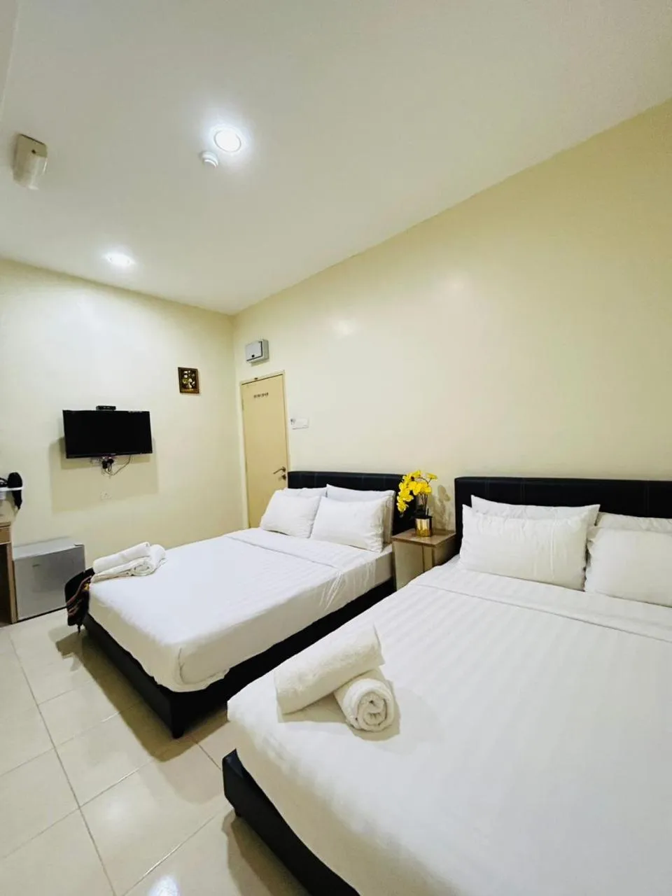 Bed in Noor Hotel Kangar