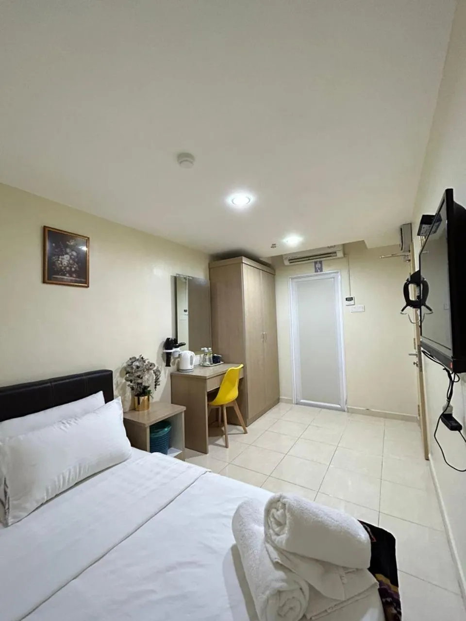 Bed in Noor Hotel Kangar