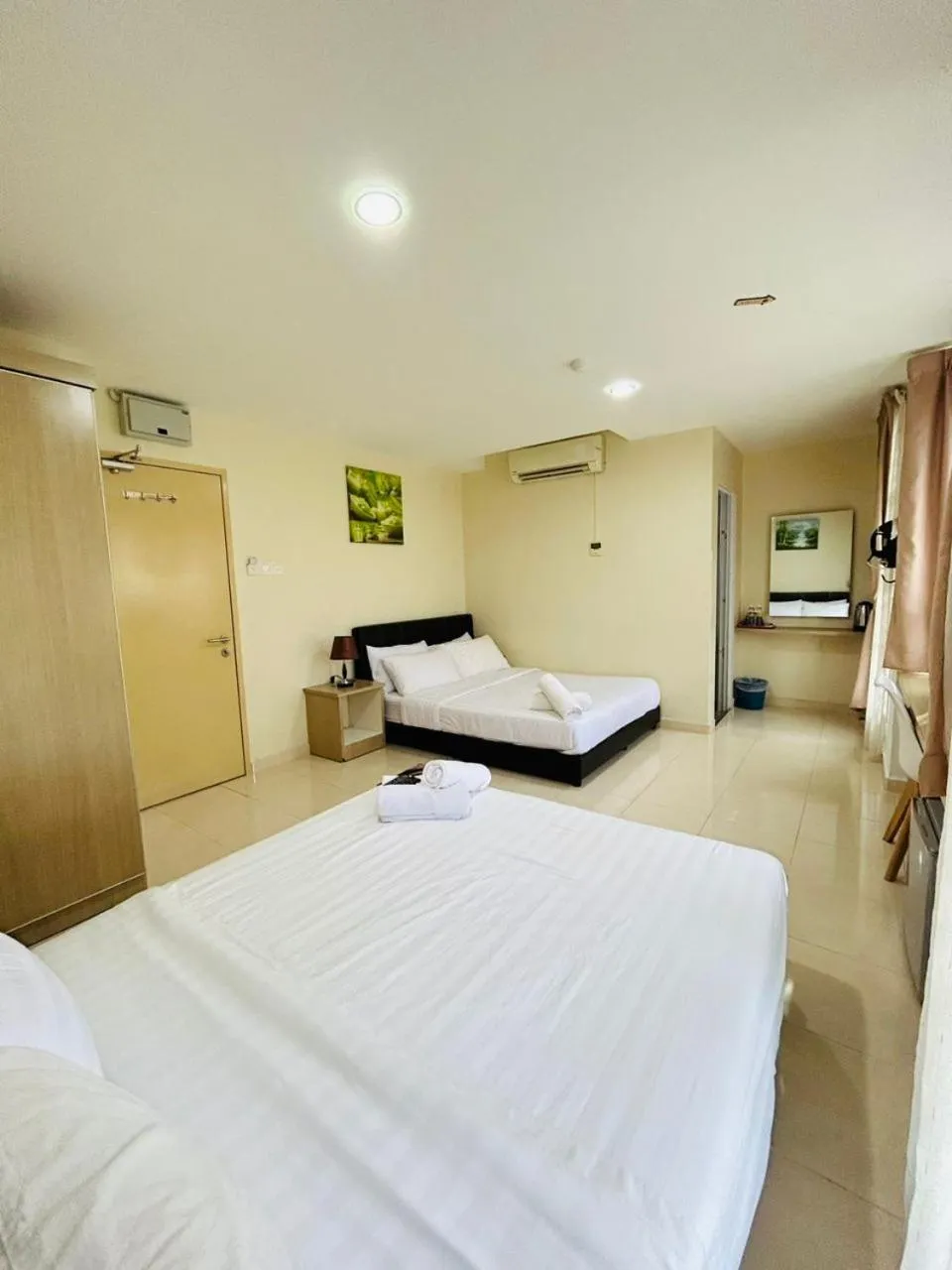 Bed in Noor Hotel Kangar