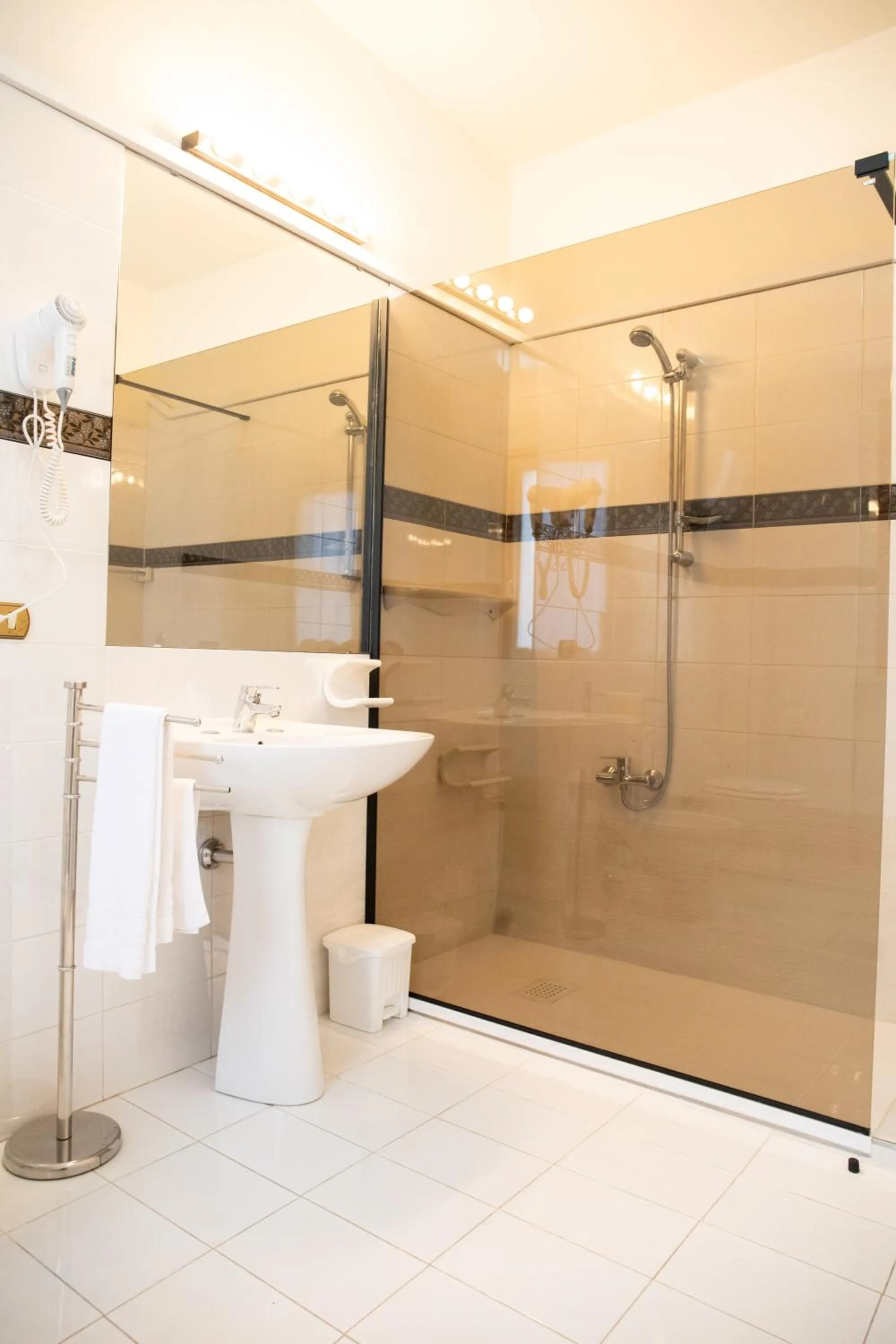 Shower in Hotel Park Ge.Al.