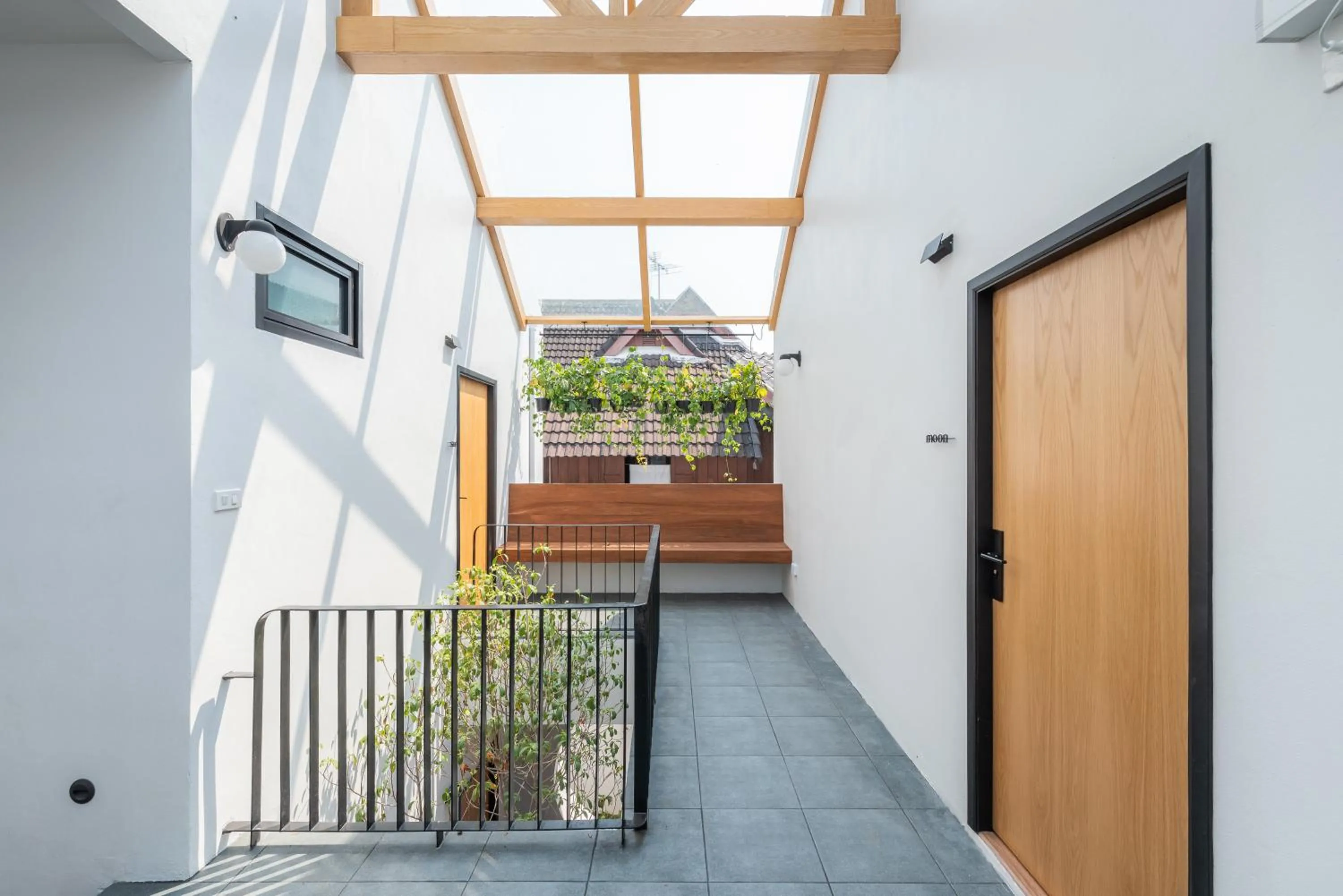 Facade/entrance in Eleven Pillar Site Chiangmai