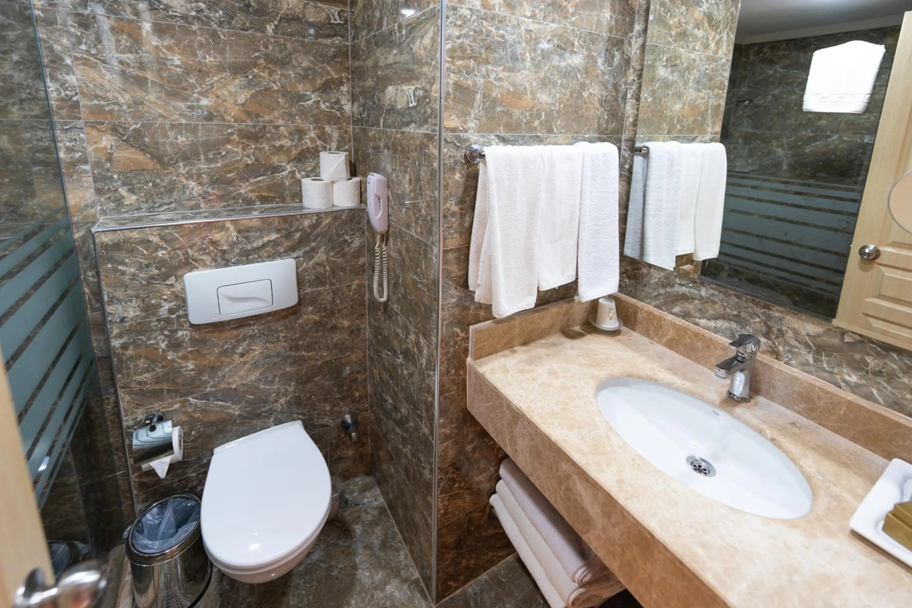 Bathroom in Oz Hotels Incekum Beach