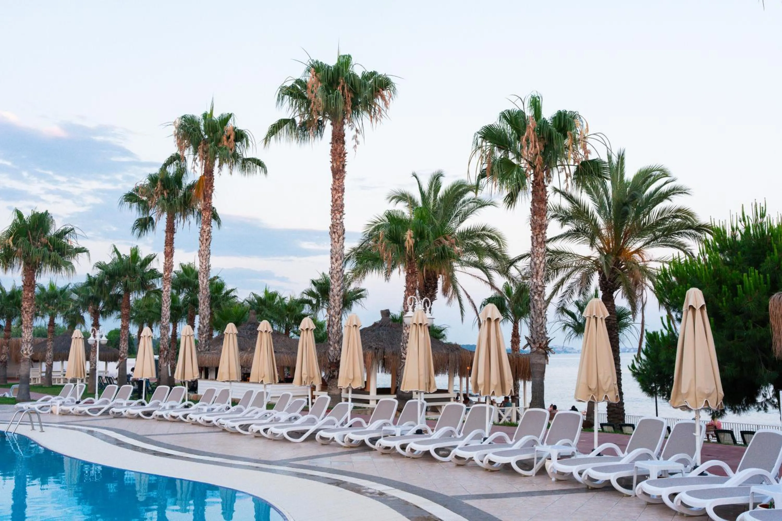 Pool view in Oz Hotels Incekum Beach