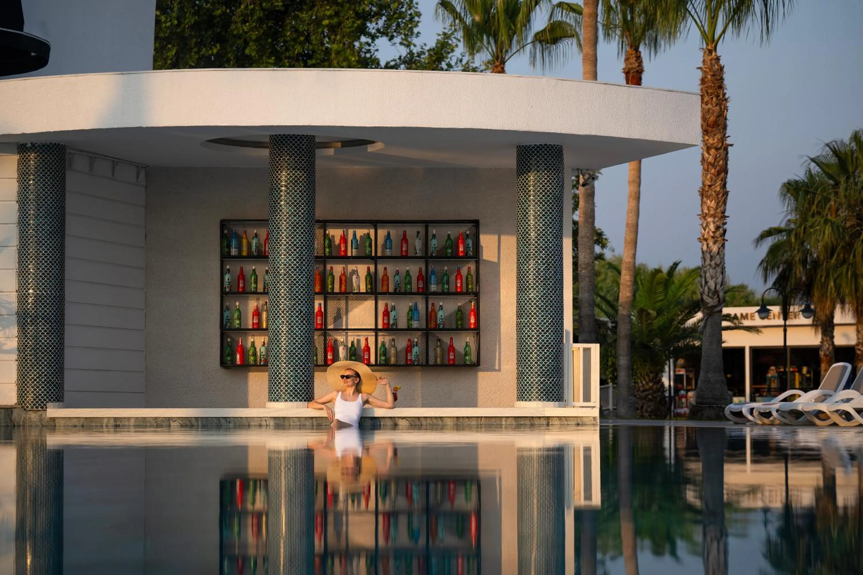 Swimming pool in Oz Hotels Incekum Beach
