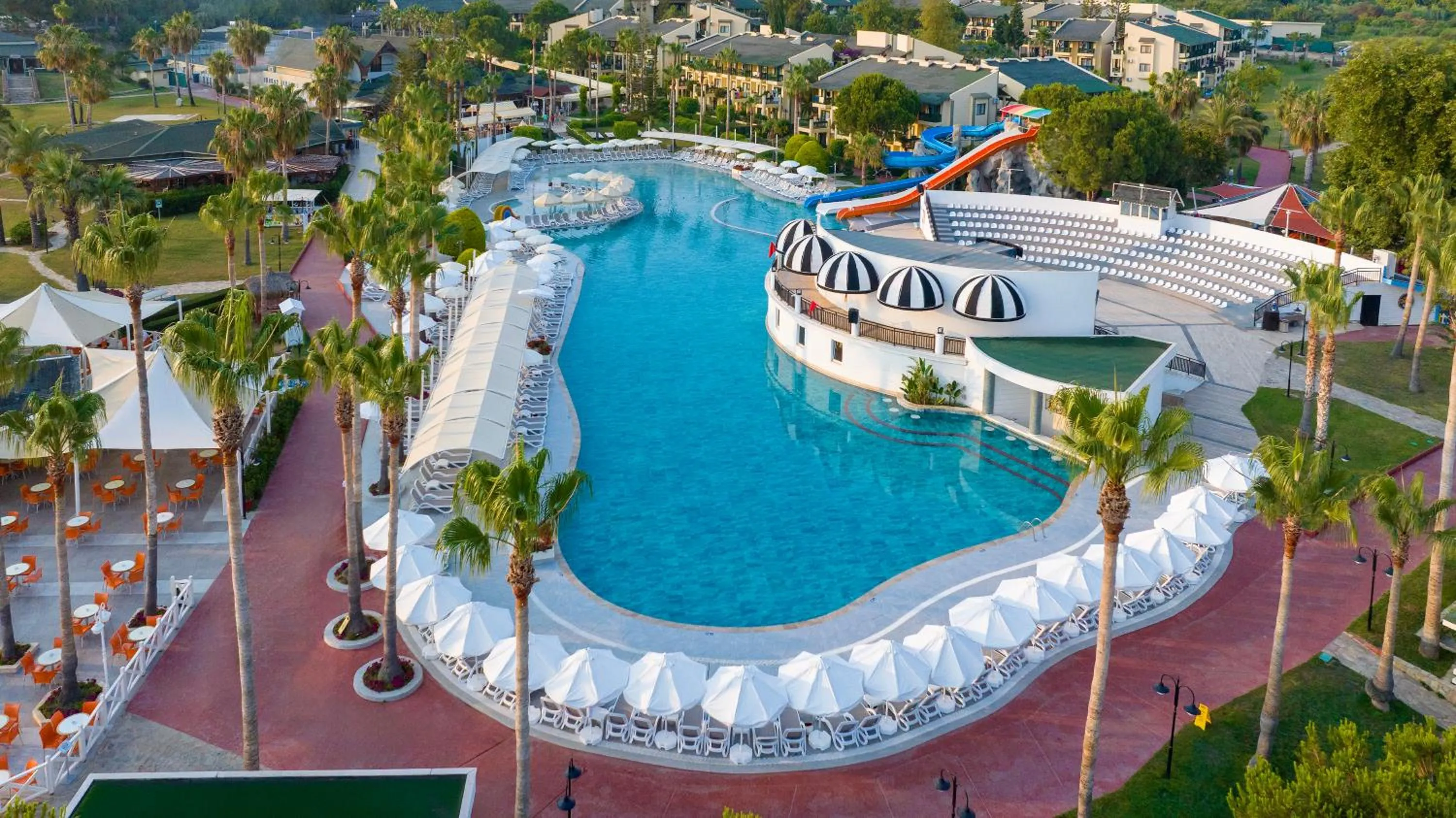 Pool view in Oz Hotels Incekum Beach