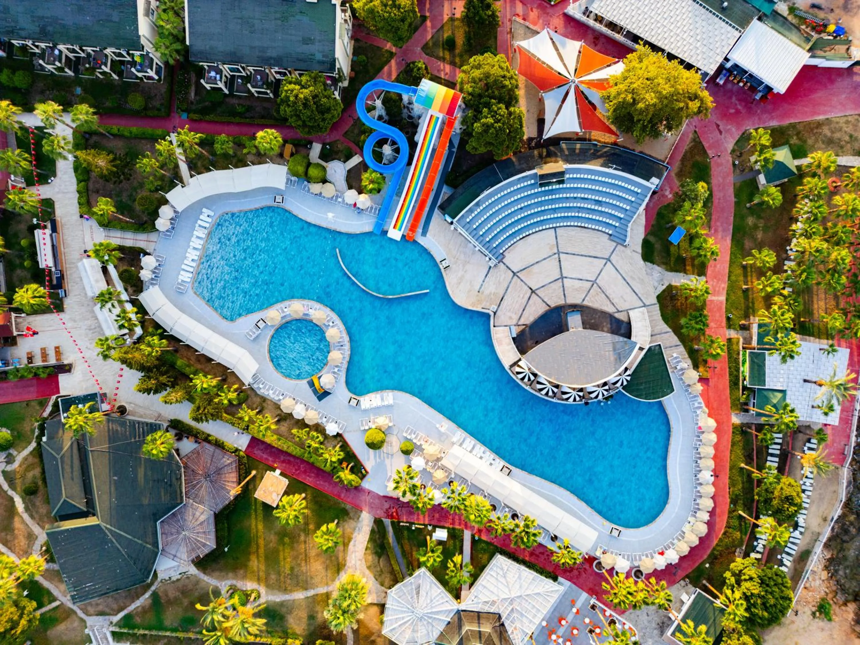 Bird's eye view in Oz Hotels Incekum Beach