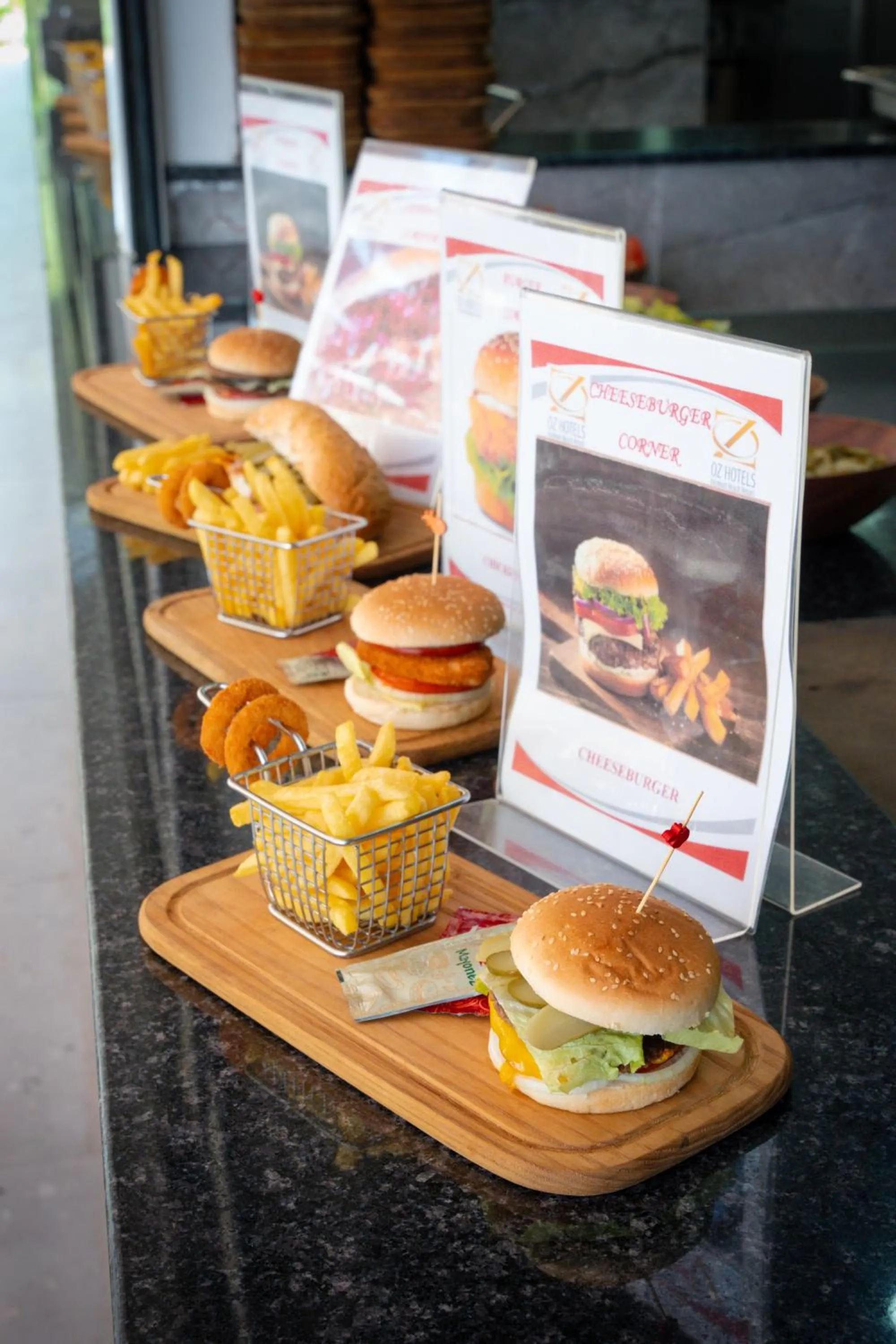 Food and drinks in Oz Hotels Incekum Beach