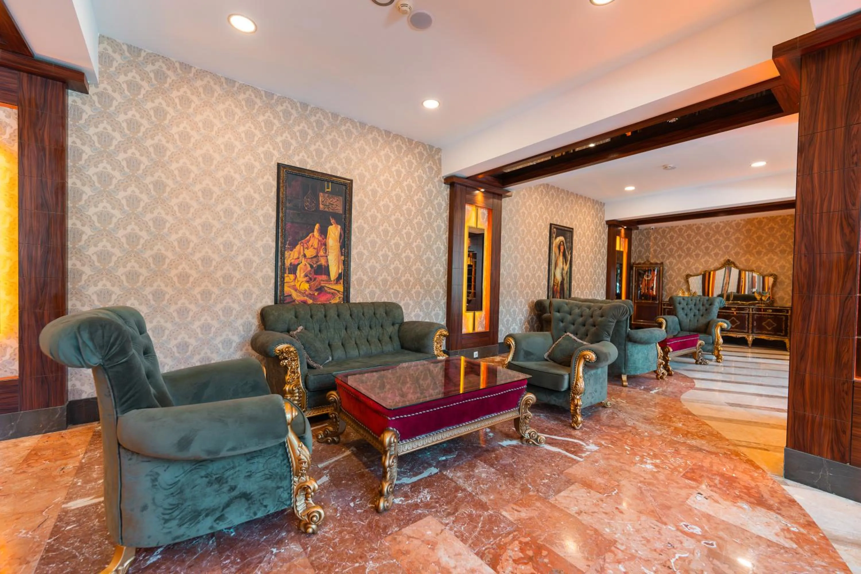 Seating area in Oz Hotels Incekum Beach