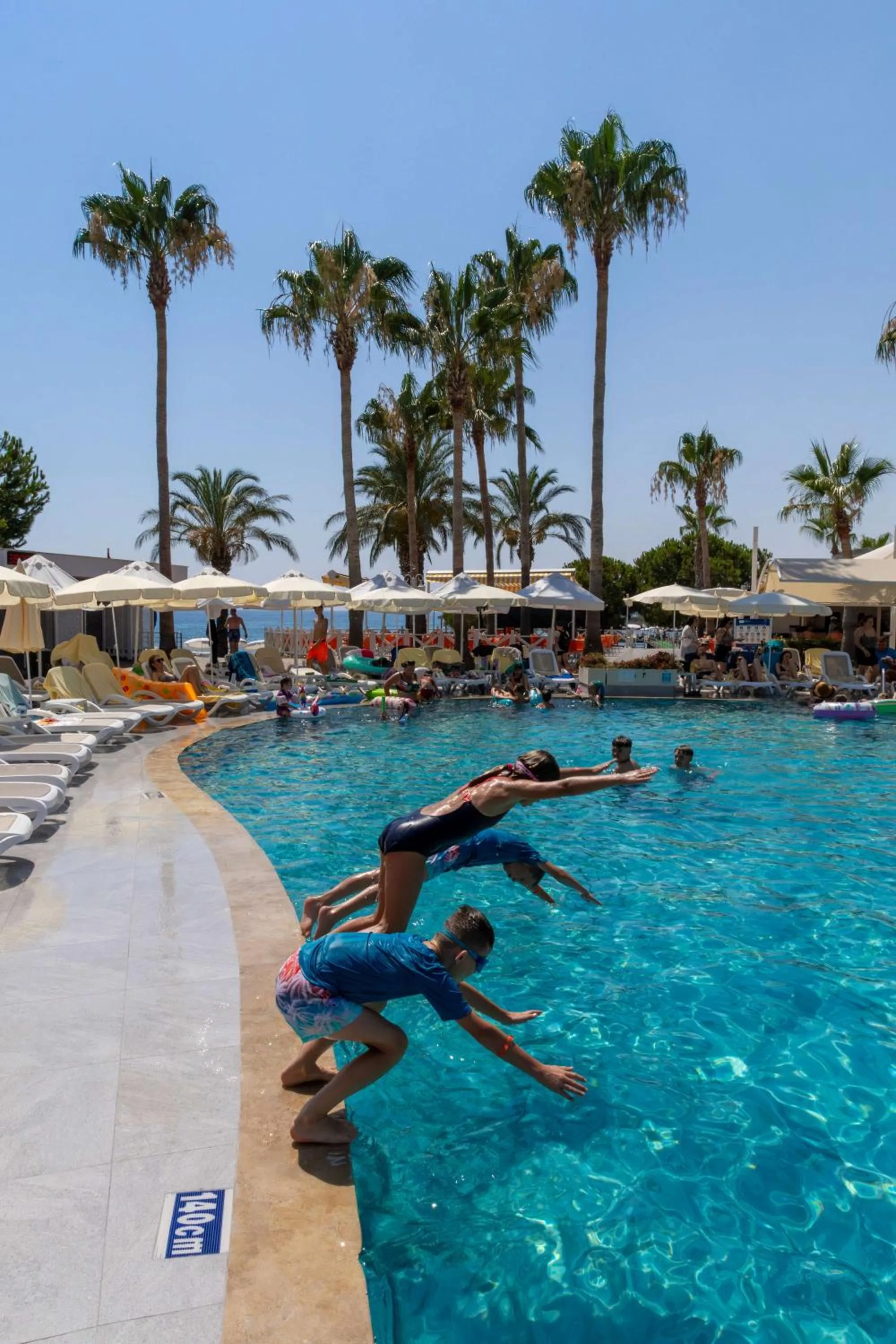 Swimming pool in Oz Hotels Incekum Beach