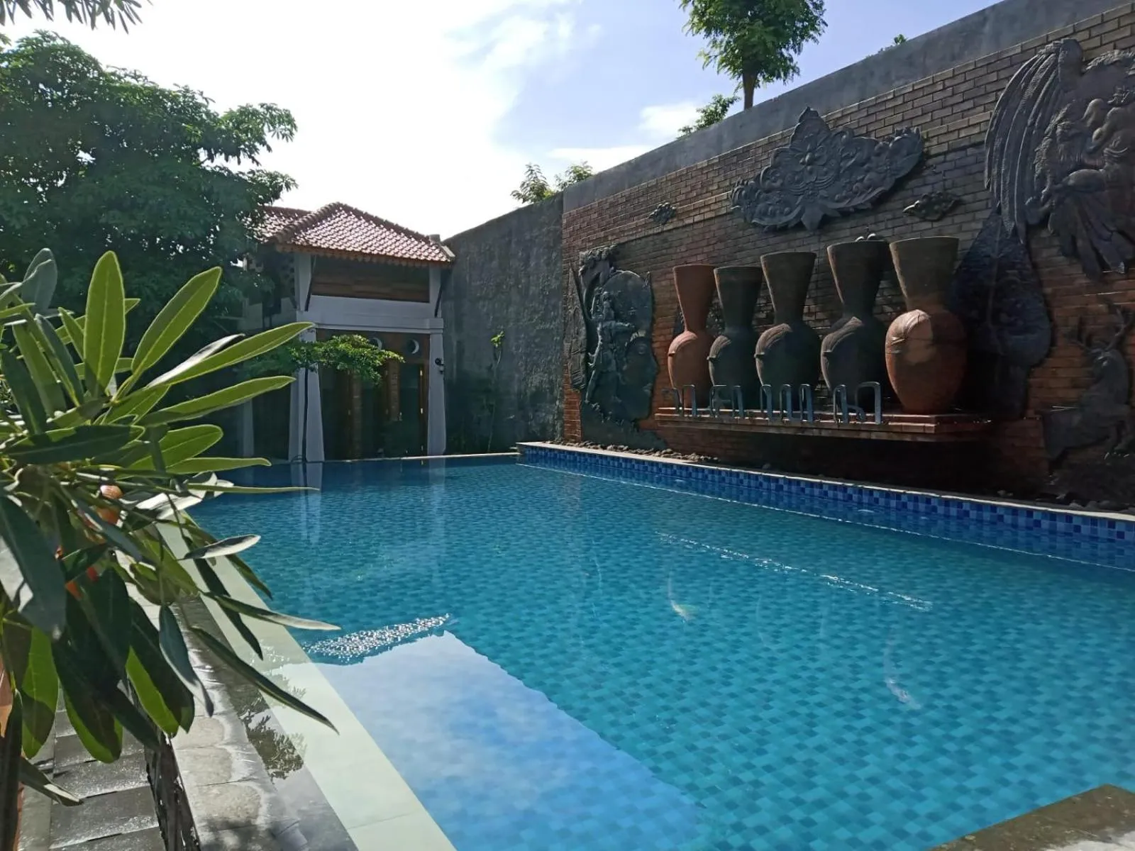 Swimming pool in The Satu Stay Kayen