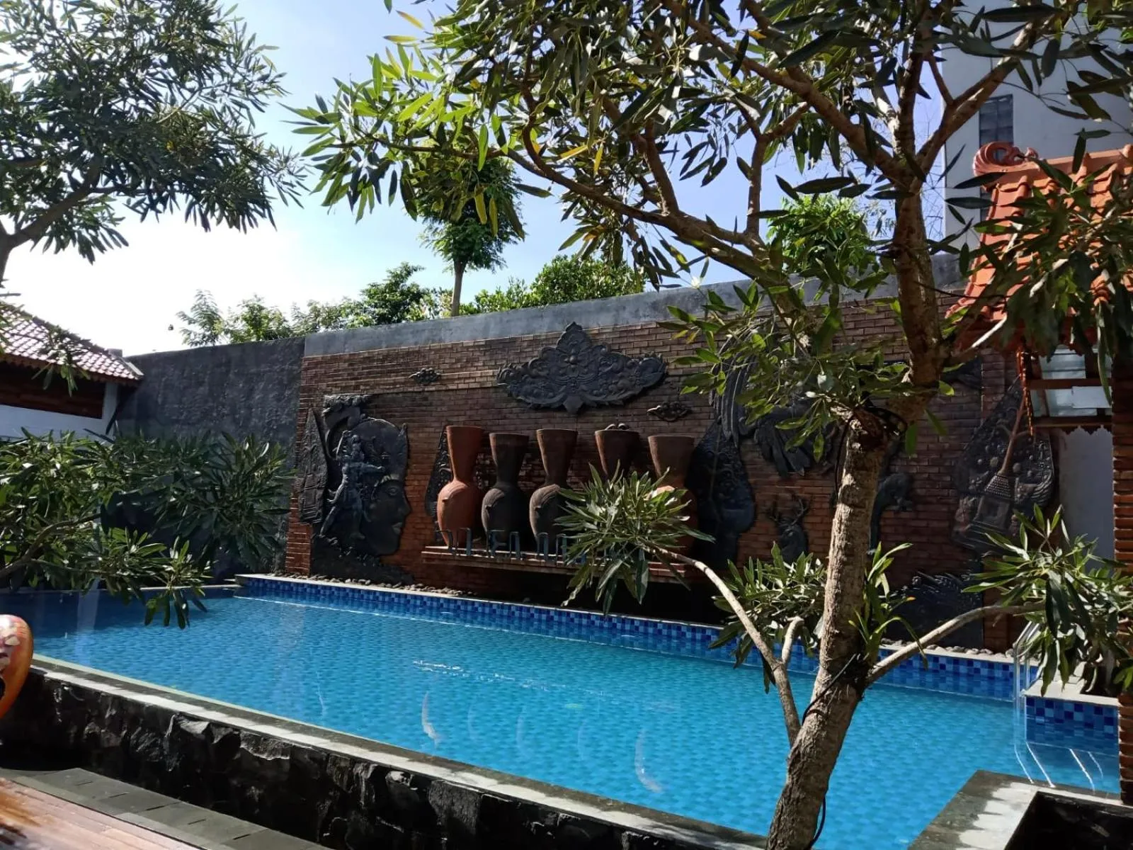 Swimming pool in The Satu Stay Kayen