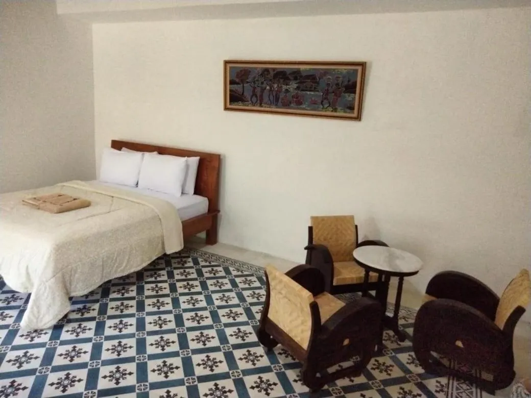 Bed in The Satu Stay Kayen