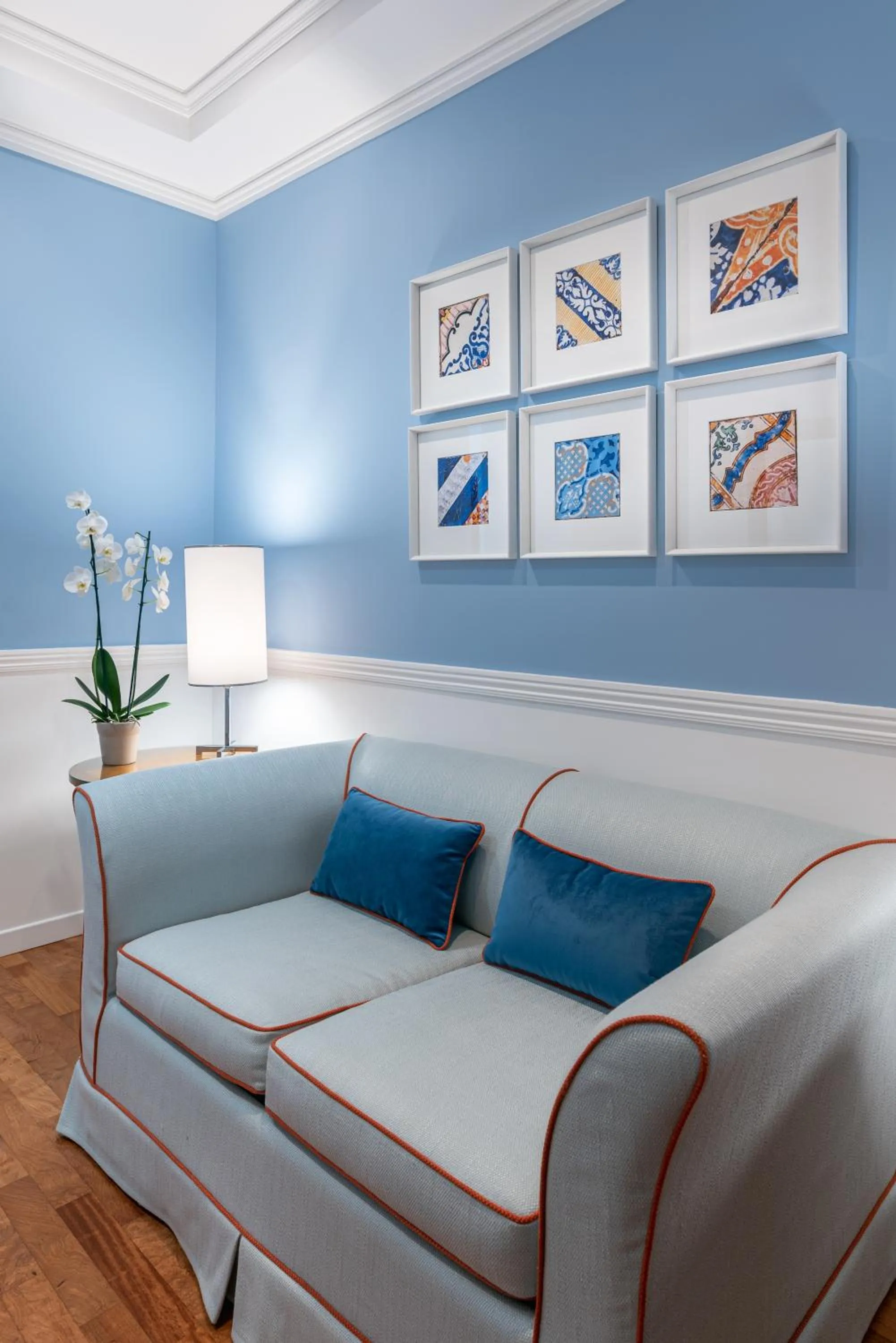 Living room in Palazzo Turchini