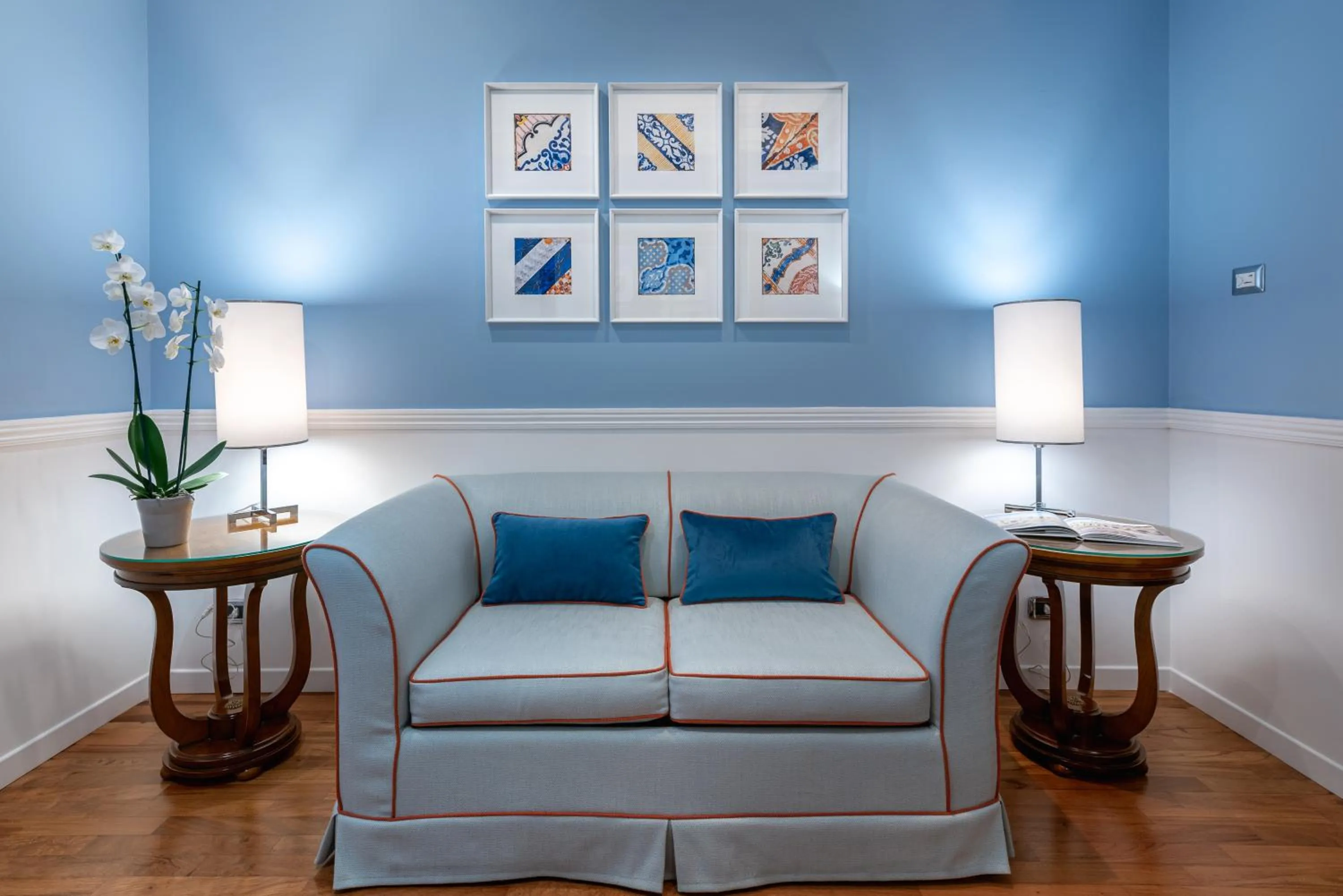 Living room in Palazzo Turchini