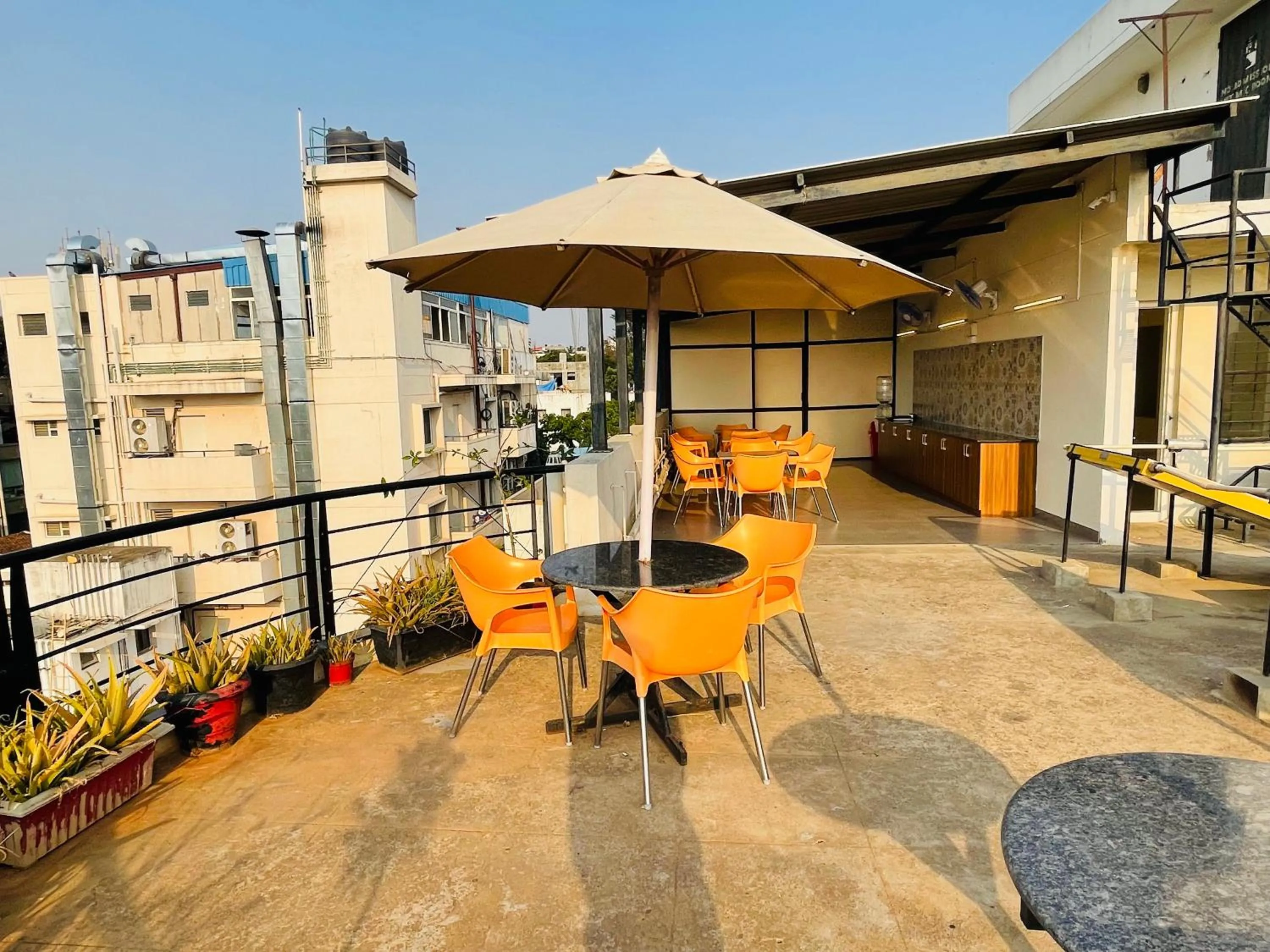 Patio in Sanctum Suites Indiranagar Bangalore