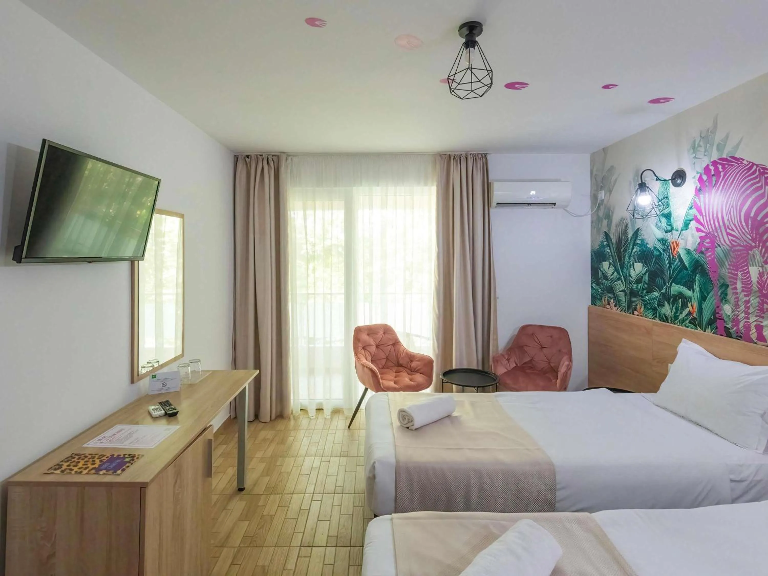 Bedroom, Bed in ibis Styles Venus