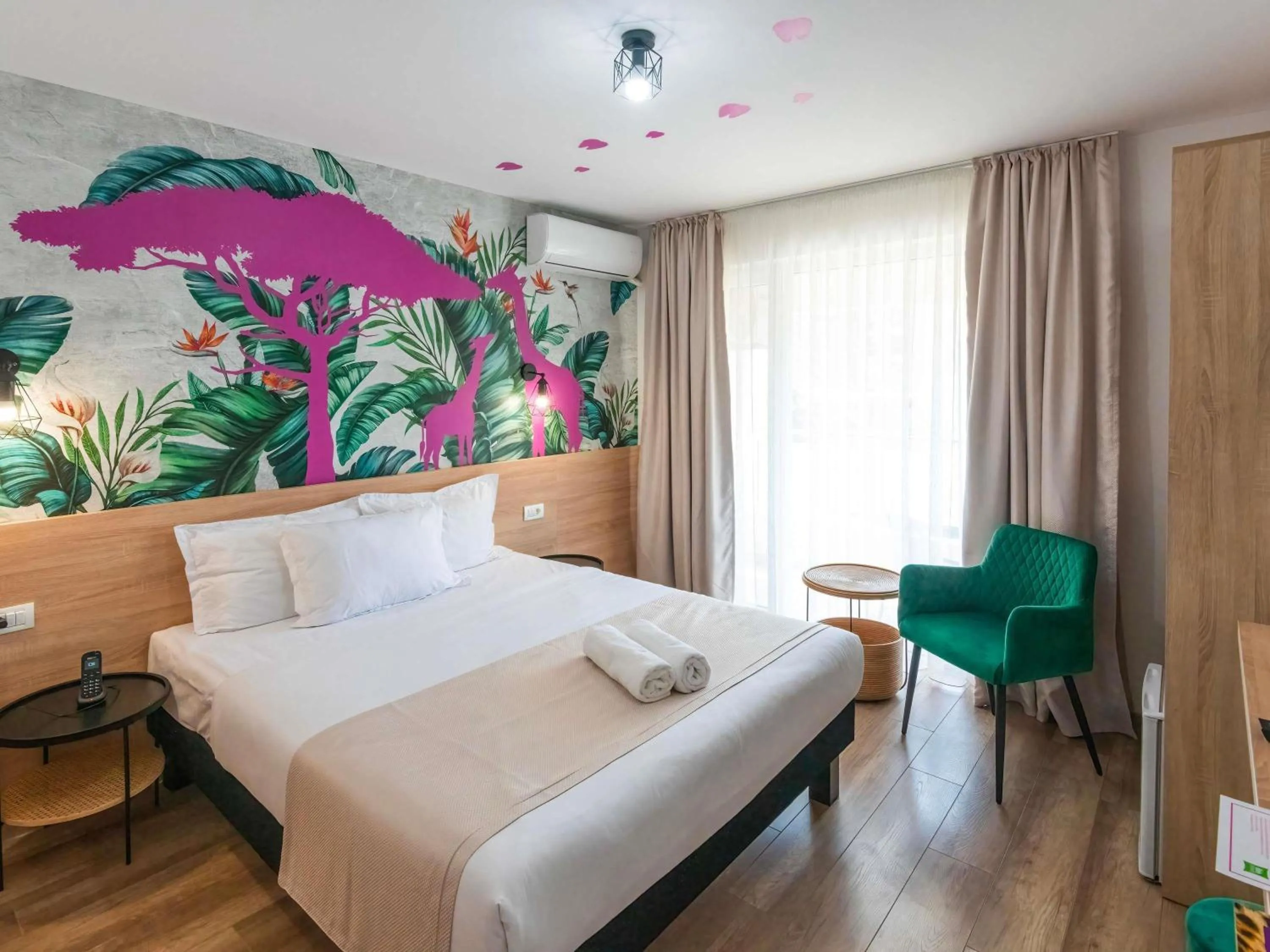 Bedroom, Bed in ibis Styles Venus