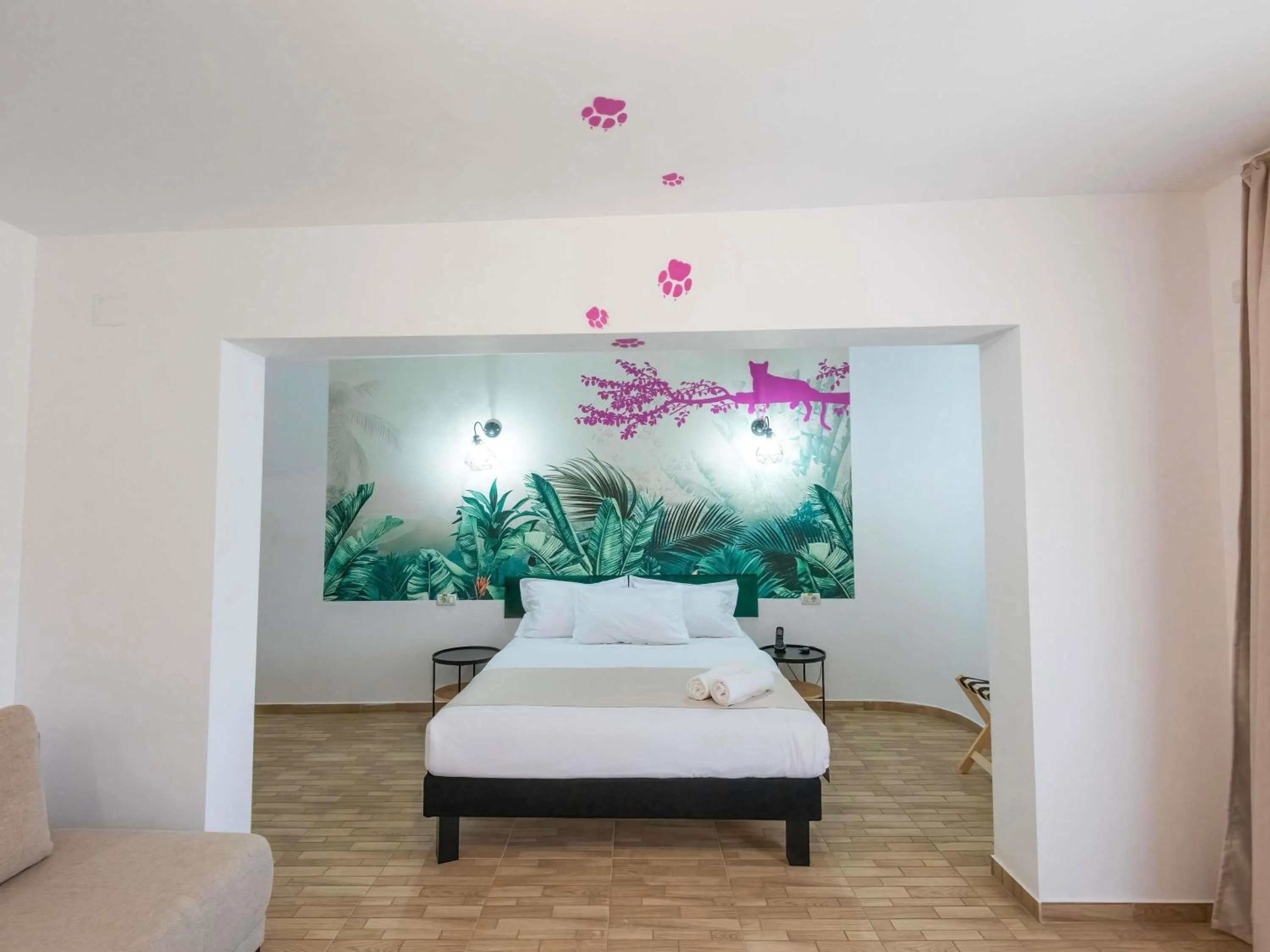 Bedroom, Bed in ibis Styles Venus