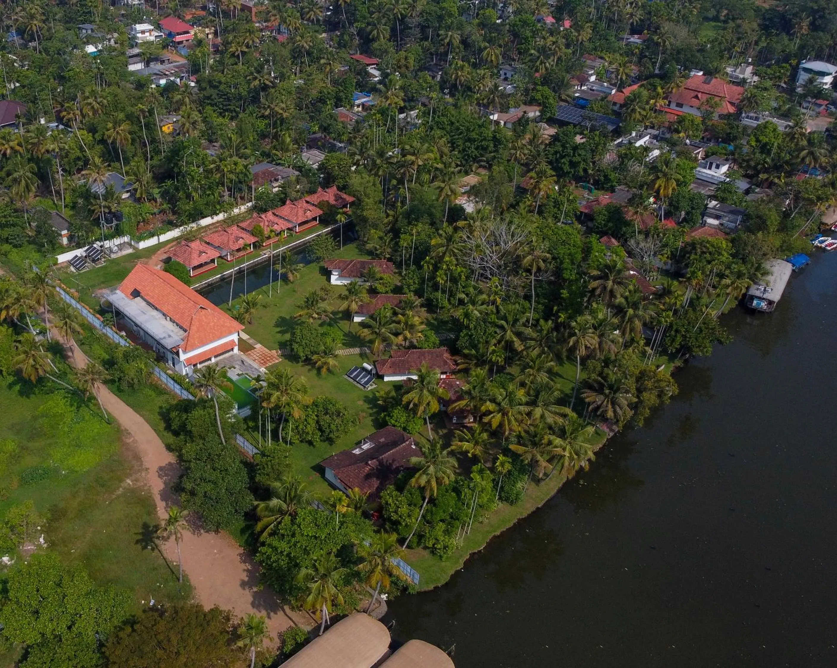 Bird's eye view in Palmgrove Lake Resort