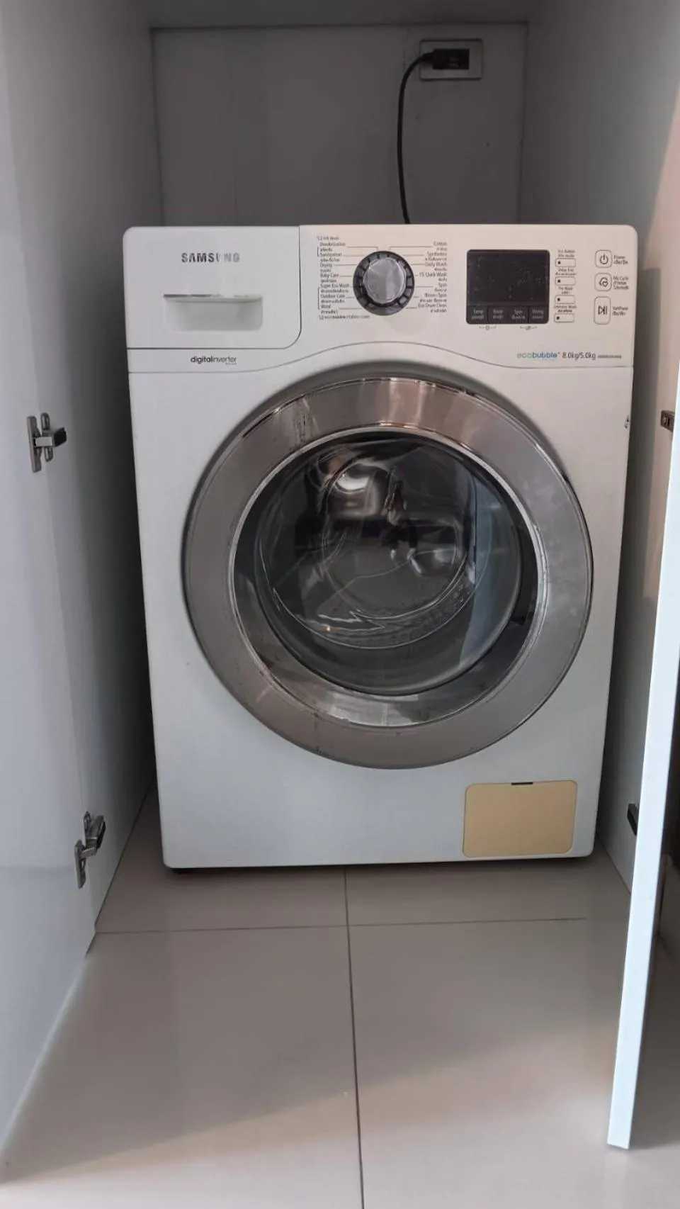 washing machine in J Residence Thonglor 8
