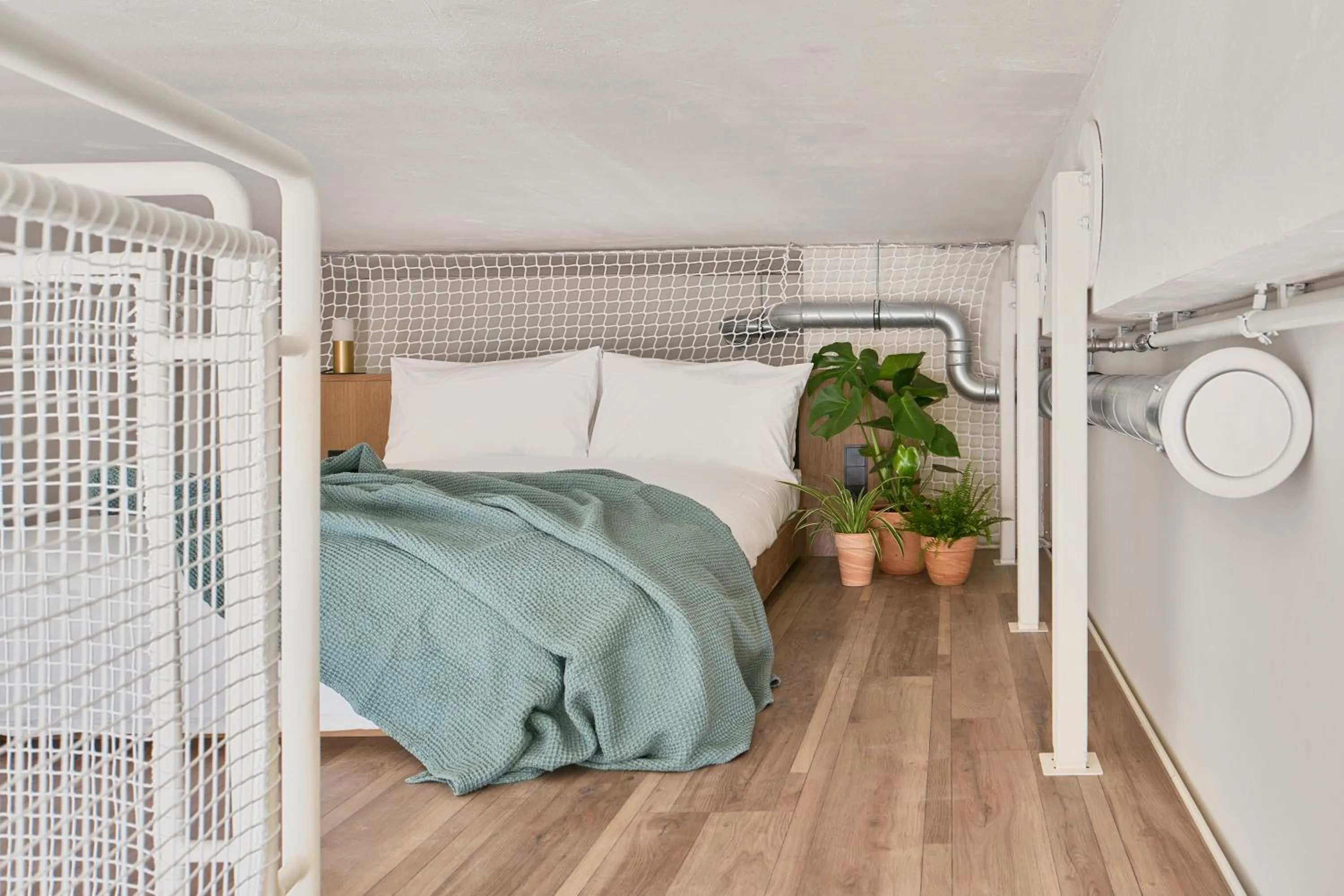 Bed in WunderLocke Munich