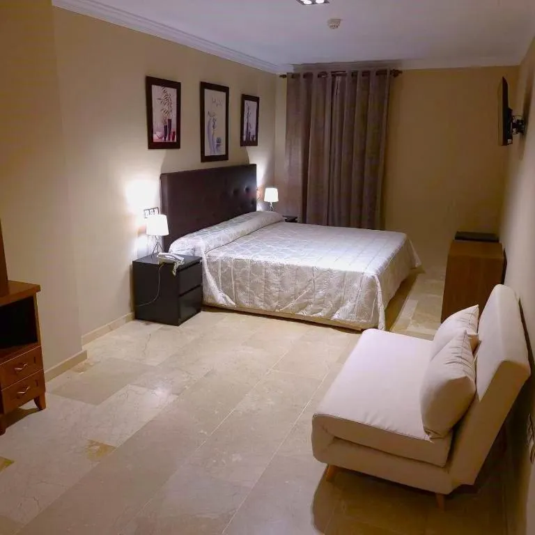 Bed in Hotel Sol Sanlúcar