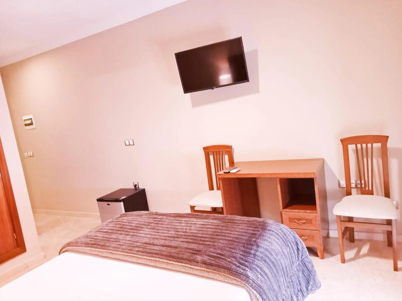 Bed in Hotel Sol Sanlúcar