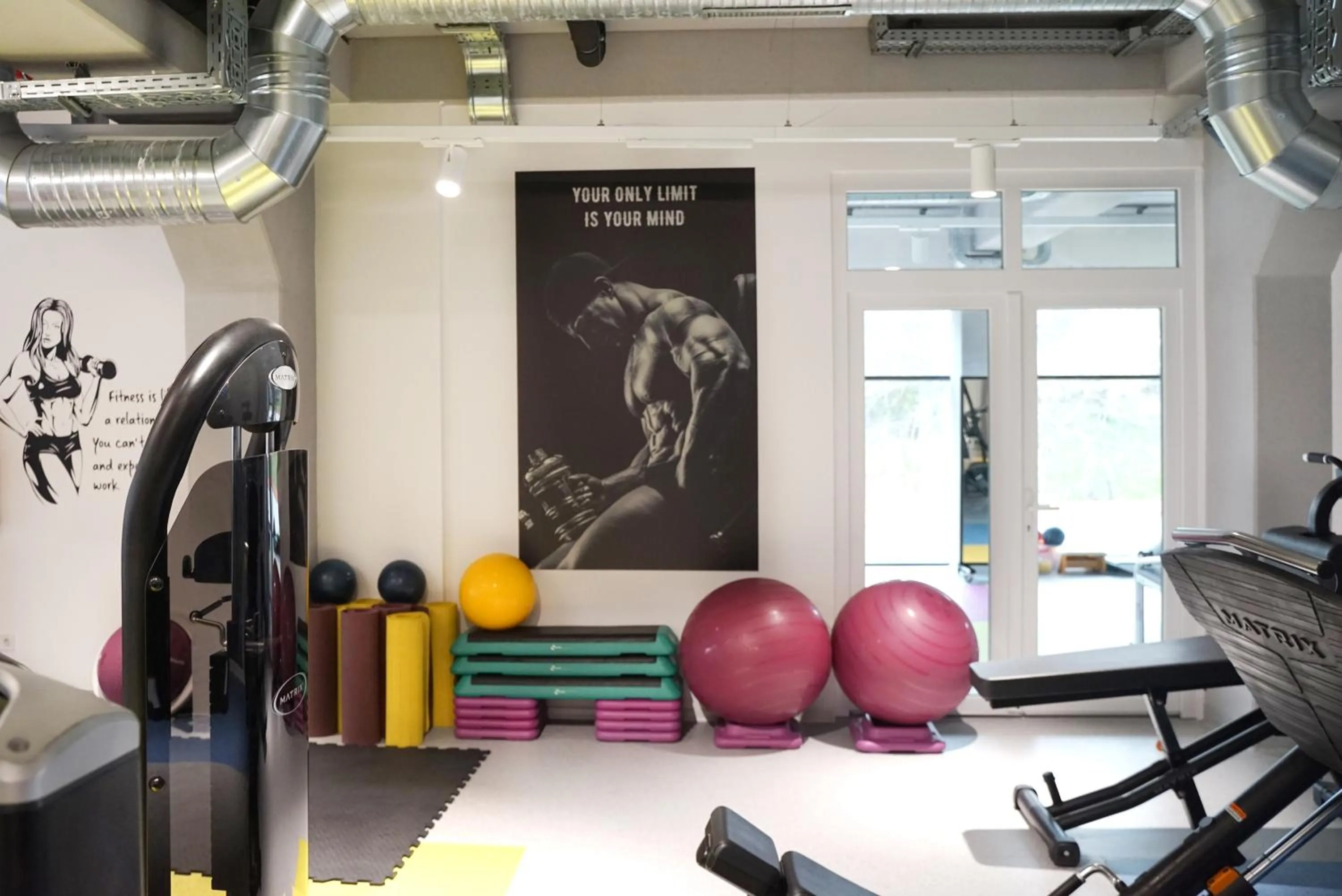 Fitness centre/facilities in Hotel Boutique Aquarel