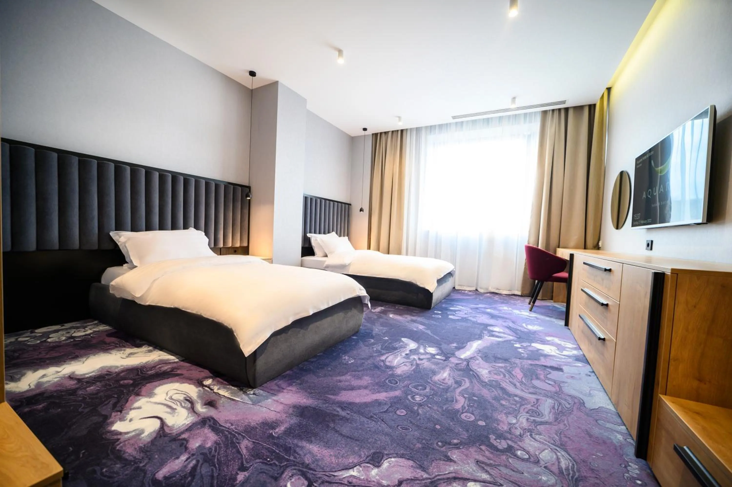 Bed in Hotel Boutique Aquarel