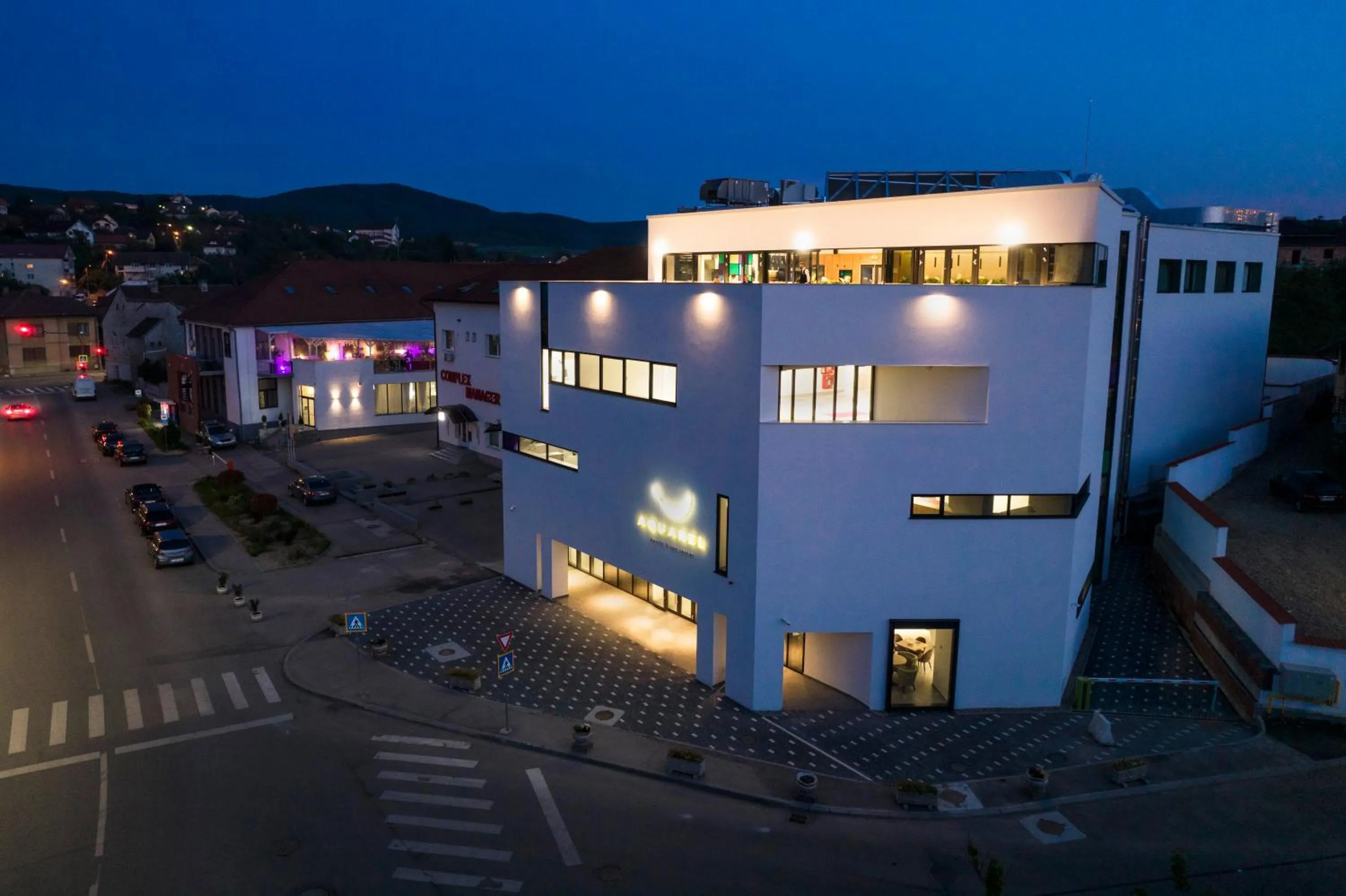 Property building in Hotel Boutique Aquarel