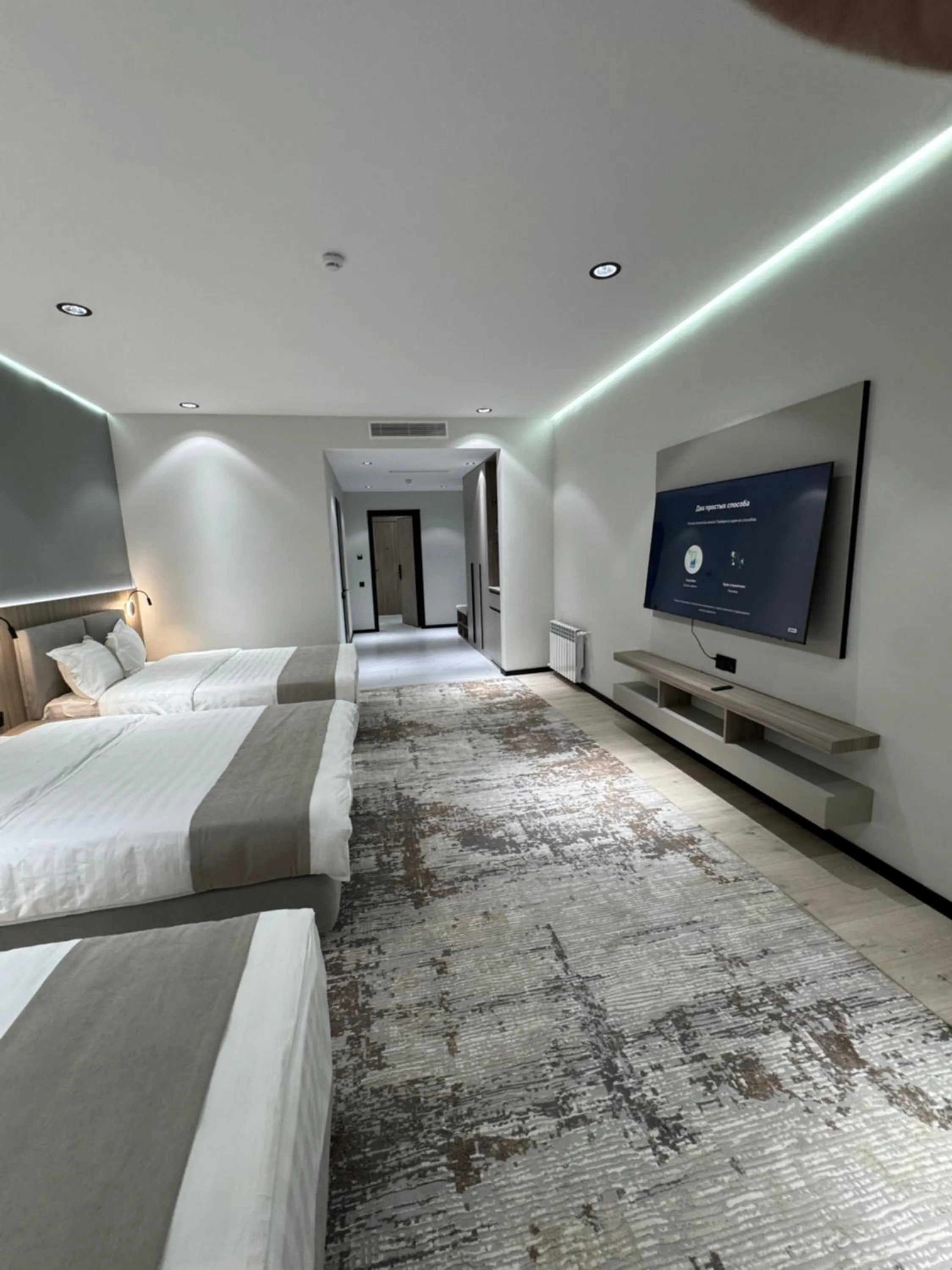 Bed in Asia Grand Hotel