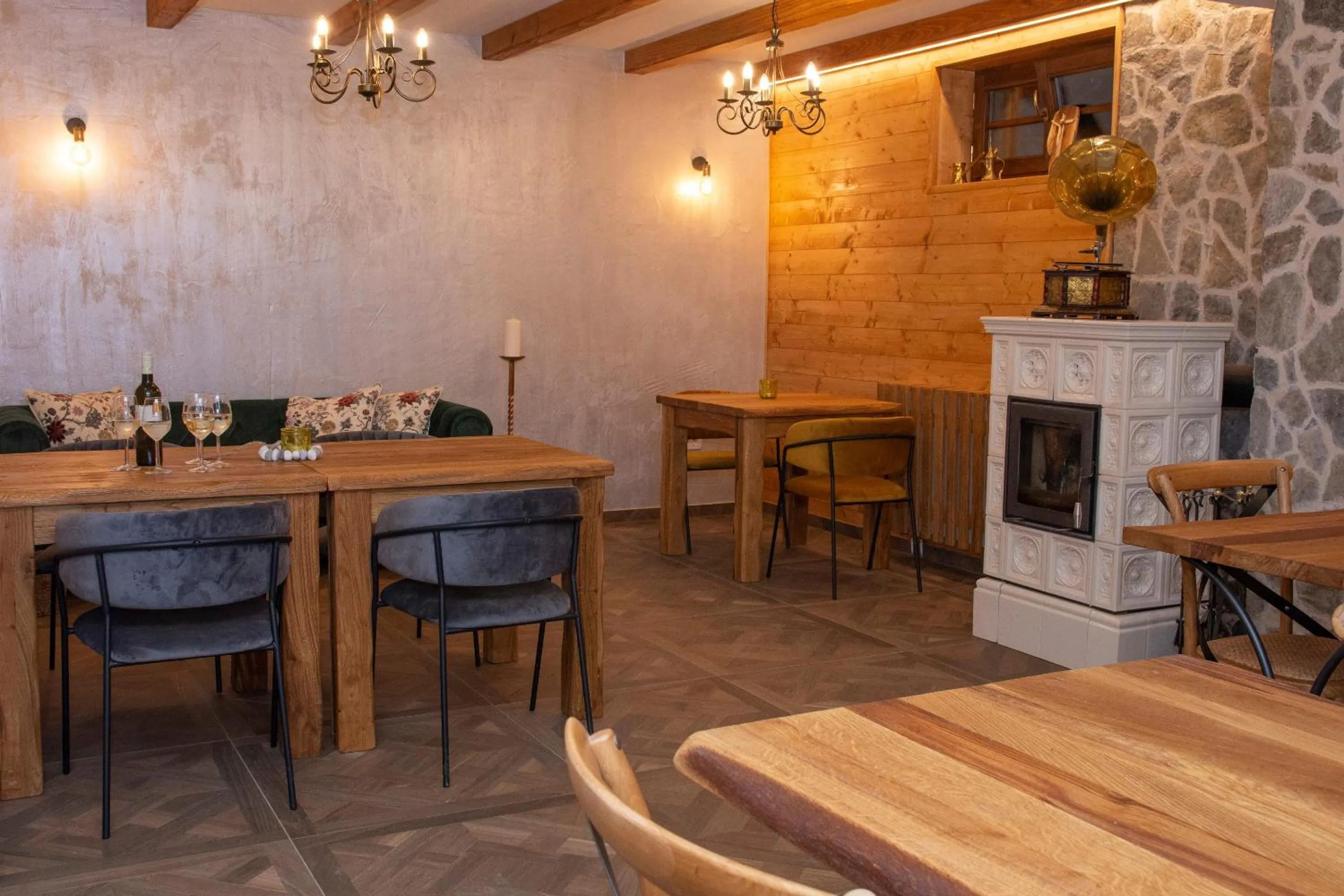 Living room in Boutique Villa Pearl of Plitvice, Plitvice Lakes